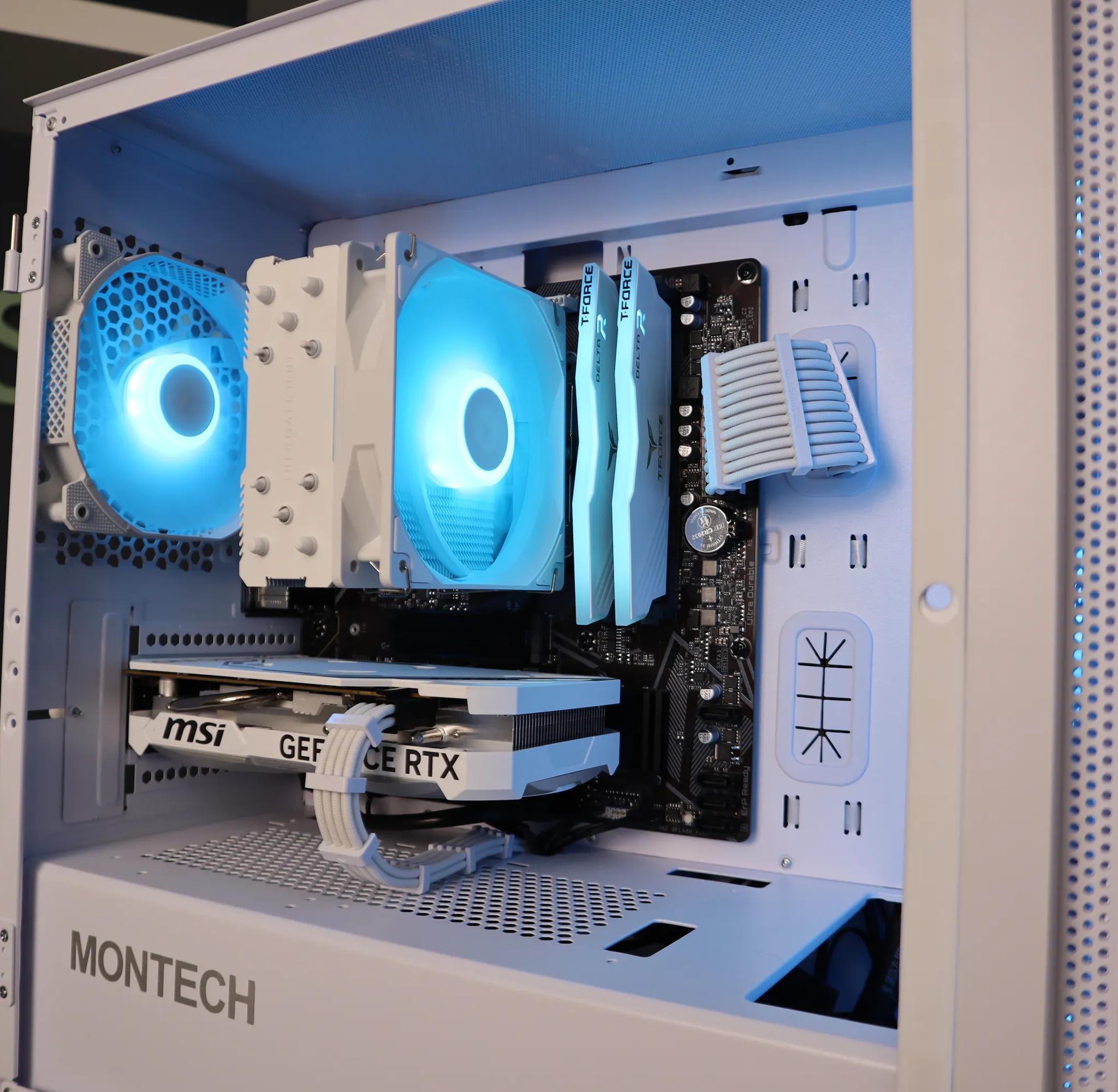 1440p WiFi Gaming PC | Ryzen 5 5600 | MSI RTX 4060 | 1TB | WHITE | All Parts Brand New