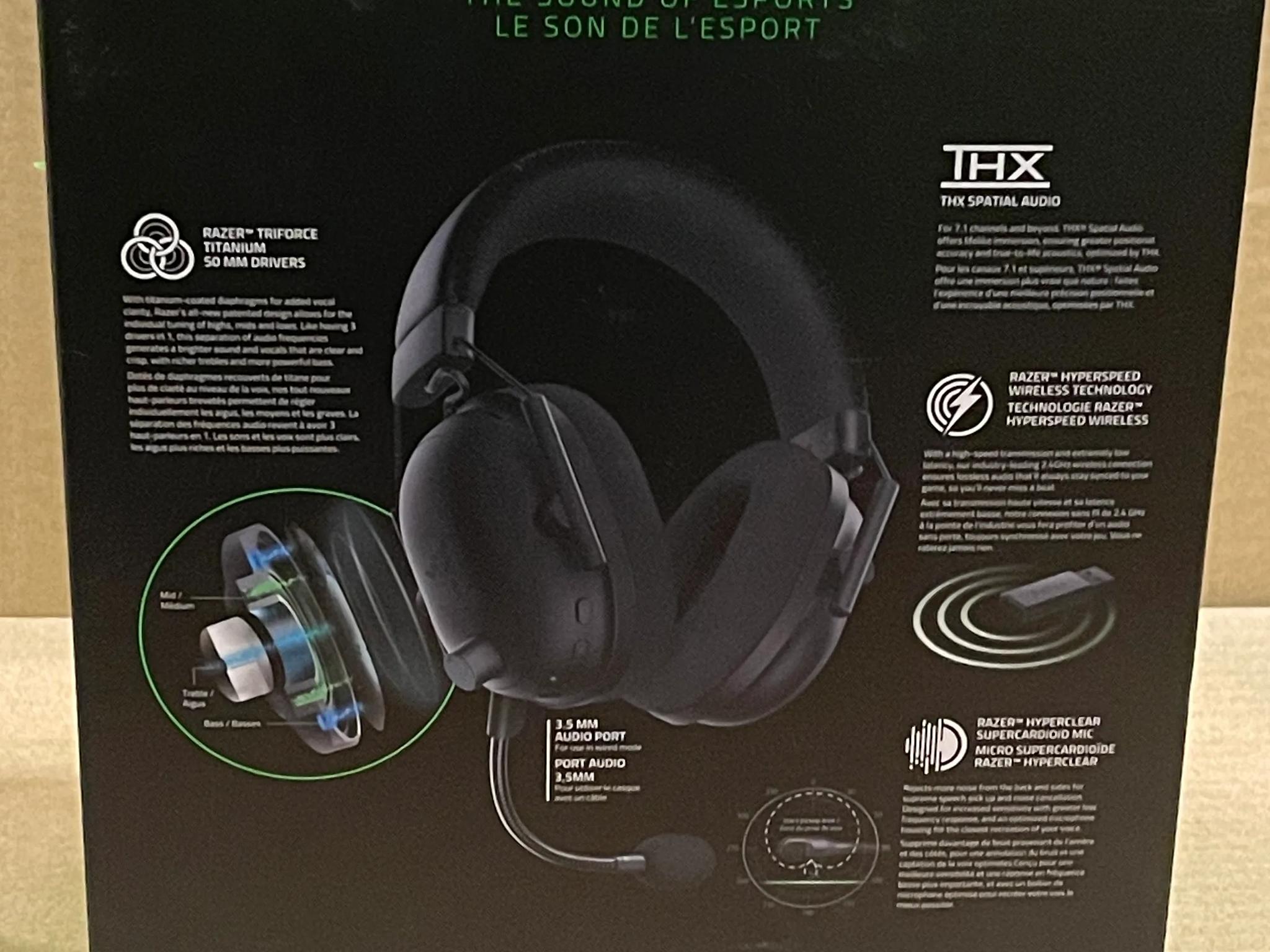 Used, Razer BlackShark V2 Pro Wireless Gaming Headset