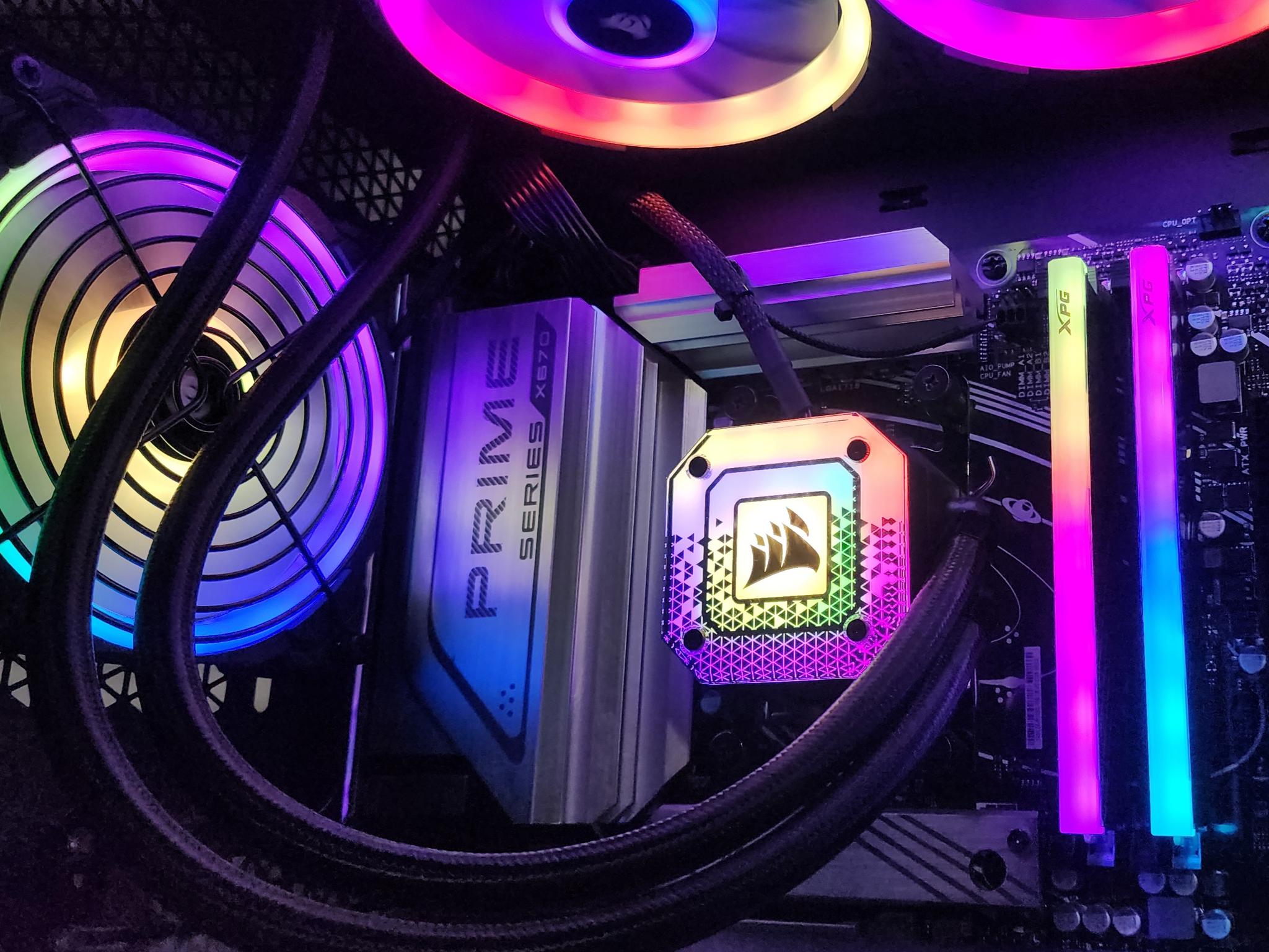Gaming PC Ryzen 9 7950X3D 32GB RAM 2TB SSD RTX 4070 Ti SUPER 16GB Win11 Computer