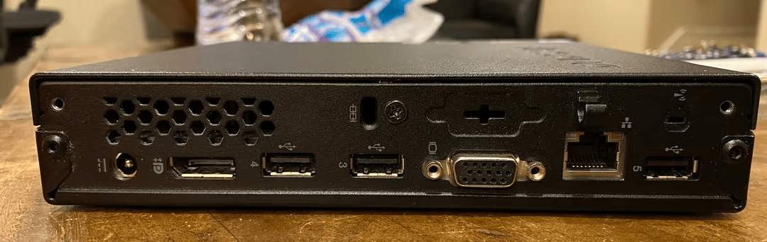 Lenovo ThinkCentre M72e - MFF - Intel i3-3220T - Windows 10 Pro - 128GB SSD - 8GB RAM - Disc Drive