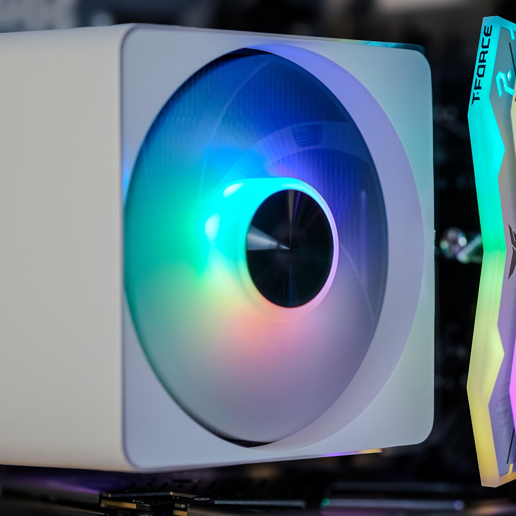 "𝒩𝒰𝒞𝐼𝒰𝒮" Gaming Computer - Ryzen 5 5500, RTX 5060, 16GB DDR4 Ram (V6) by EXT PCs