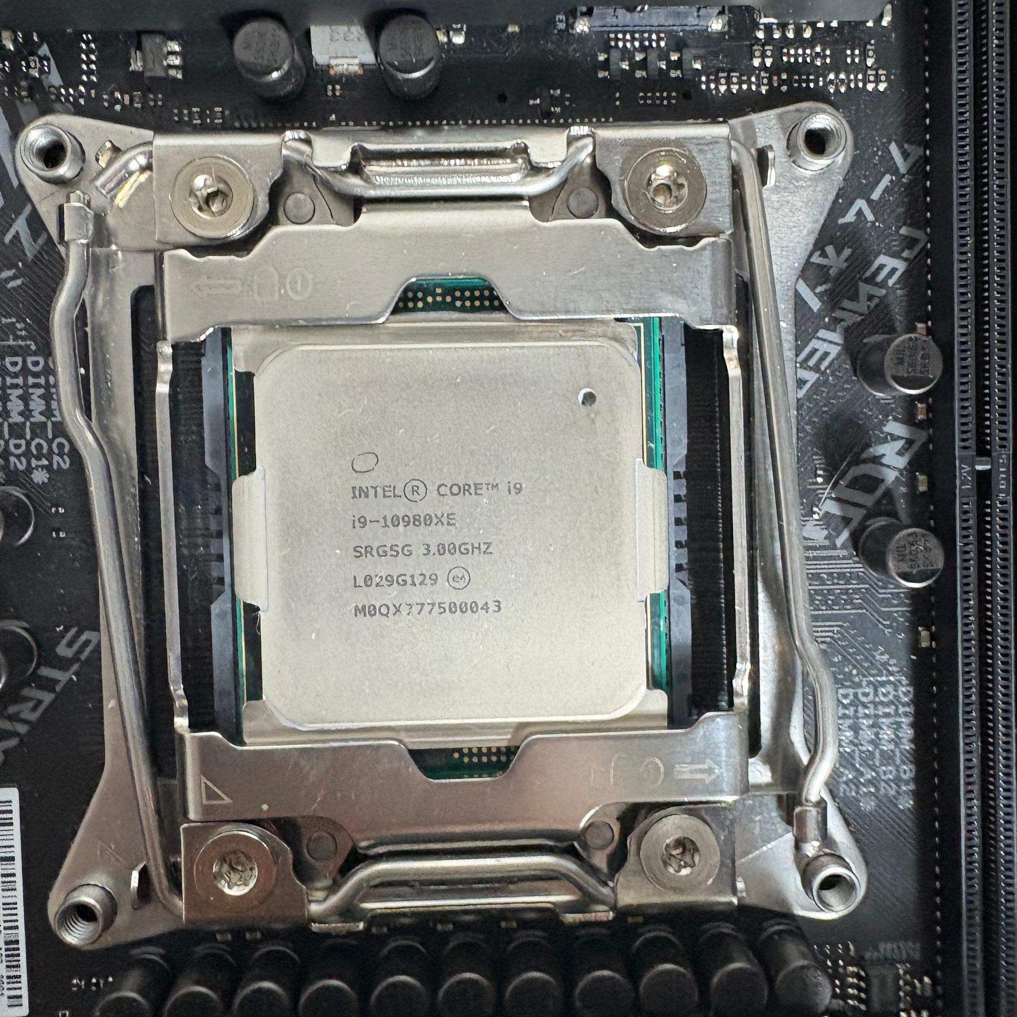Workstation Combo: i9 10980XE (18 Cores, 36 Threads) and ASUS ROG X299-E Gaming II