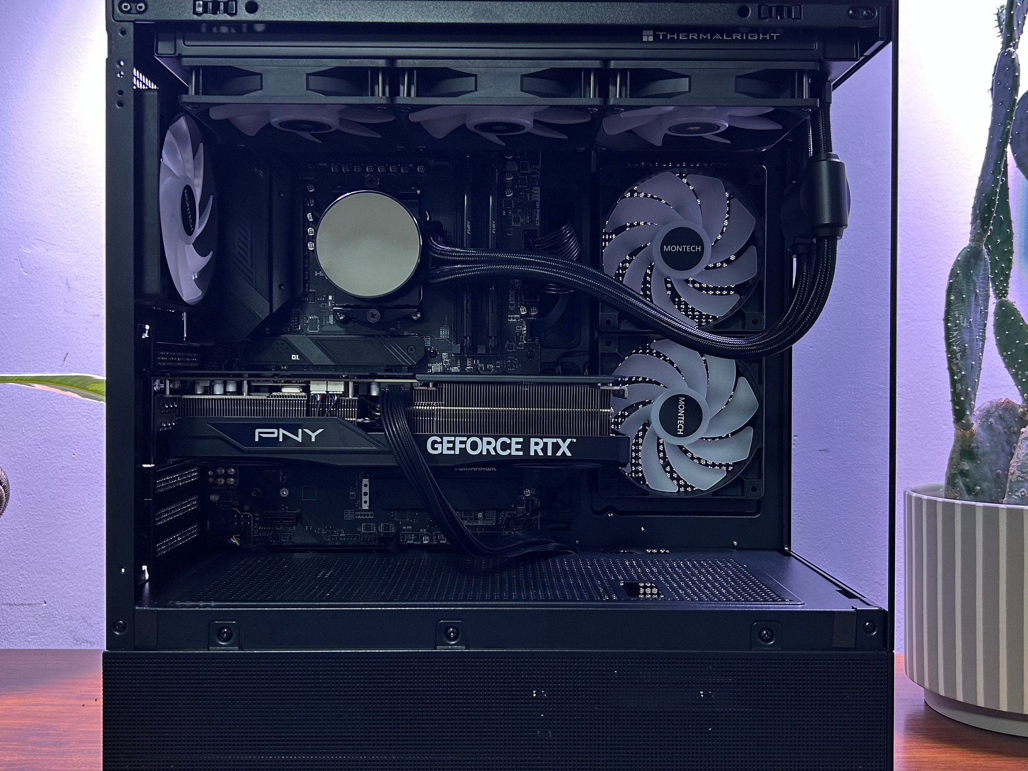 RTX 5070TI | Ryzen 7 7700X | 32GB DDR5 | 2TB SSD | 850W PSU | 360mm AIO | Montech XR
