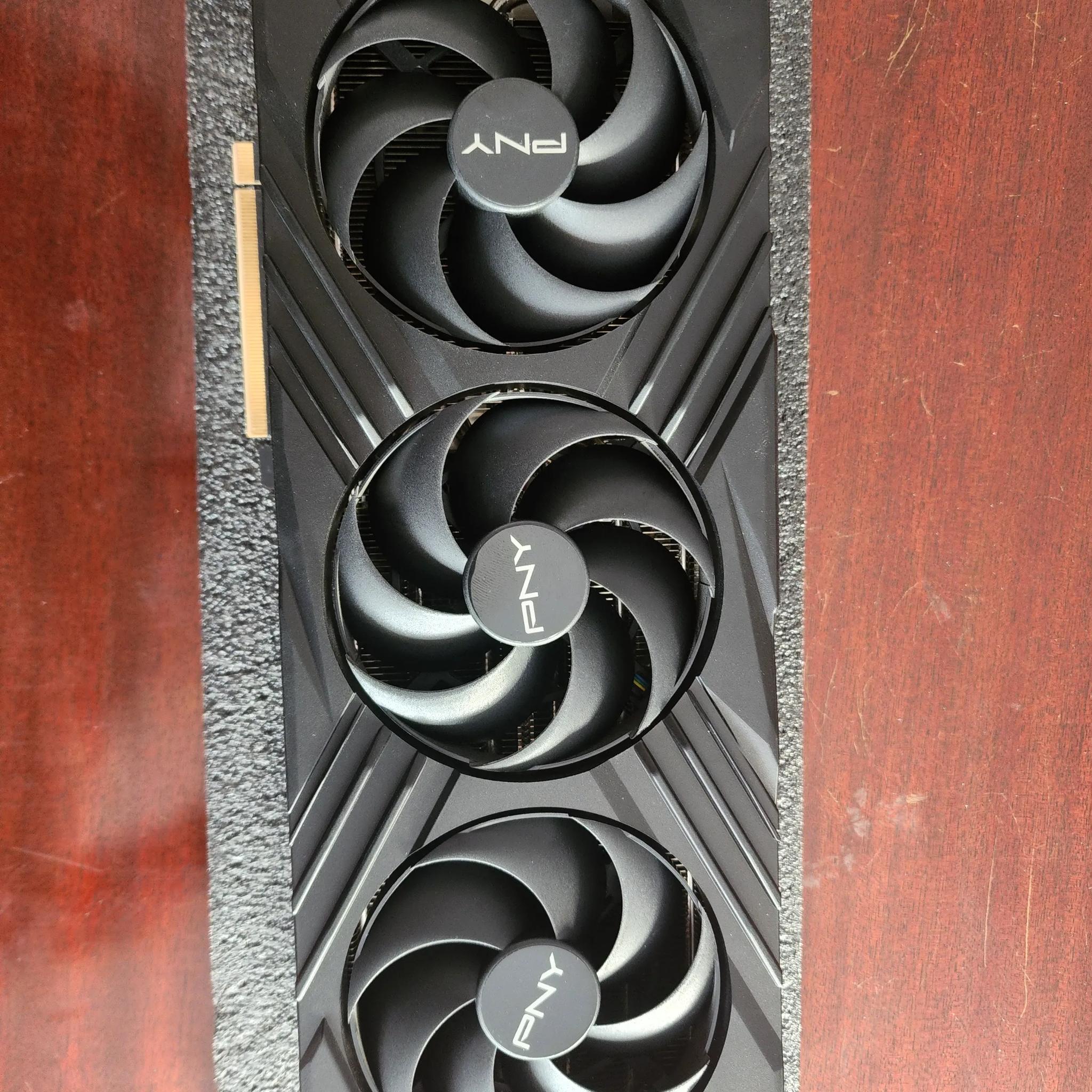 Up for grabs, A pristine, used PNY Verto RTX 4080 Super OC 16gb DDR6