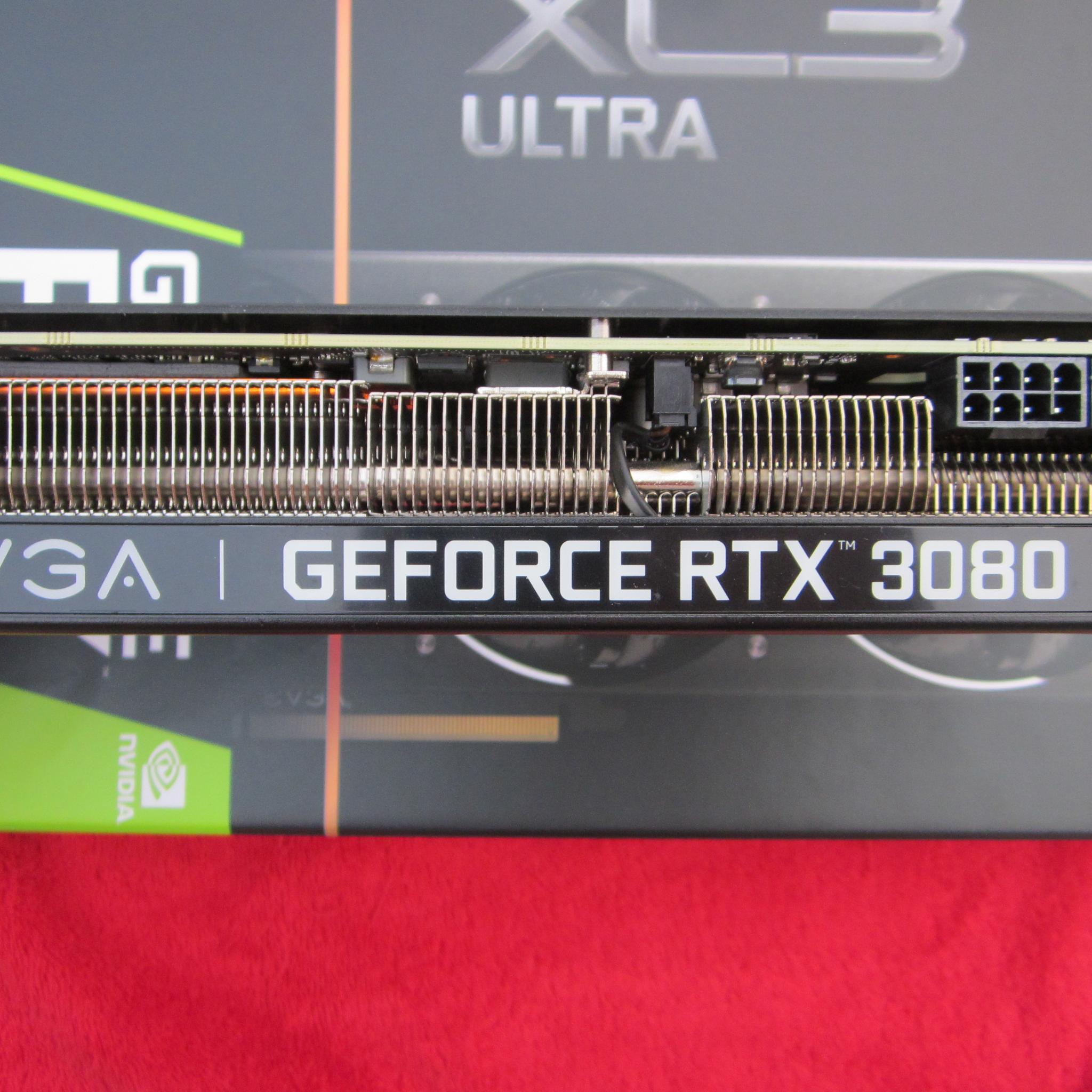 EVGA GeForce RTX 3080 XC3 ULTRA GAMING, 10G-P5-3885-KH, 10GB GDDR6X, ARGB LED, Metal Backplate