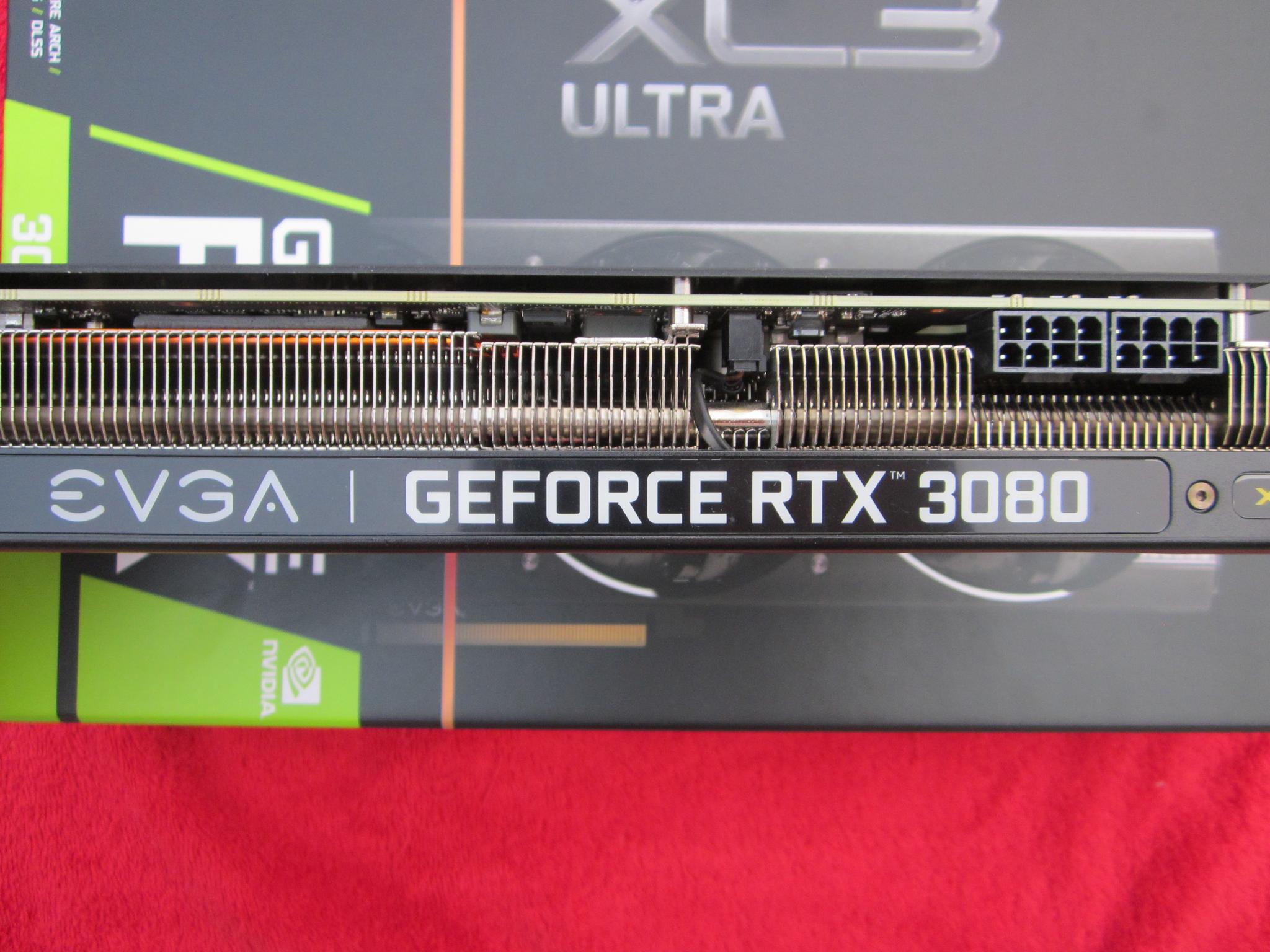 EVGA GeForce RTX 3080 XC3 ULTRA GAMING, 10G-P5-3885-KH, 10GB GDDR6X, ARGB LED, Metal Backplate