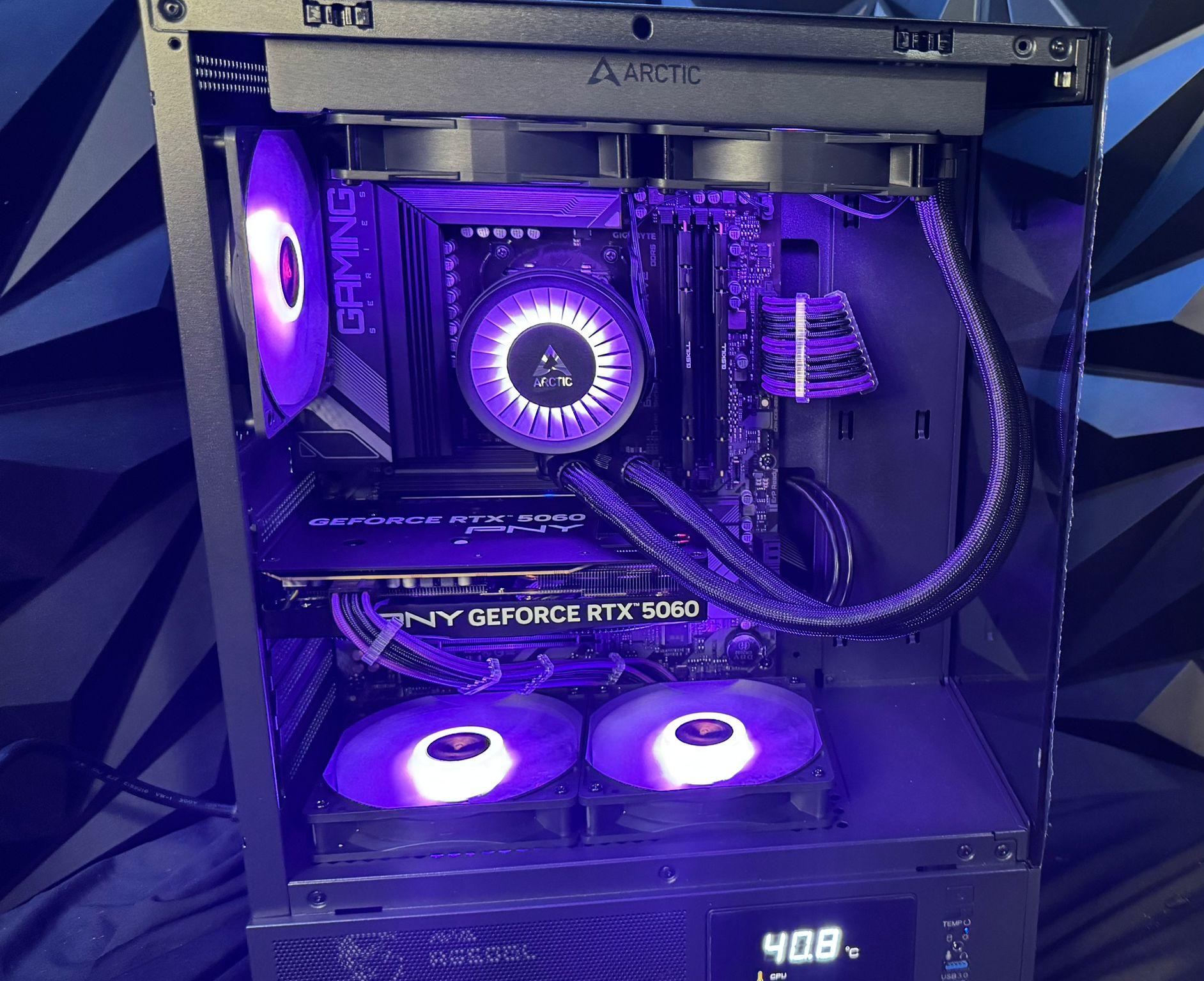 🎭 Purple Rain 🌧️💜 Ryzen 5 9600X| RTX 5060|  32 GB DDR5| 2 TB NVMe