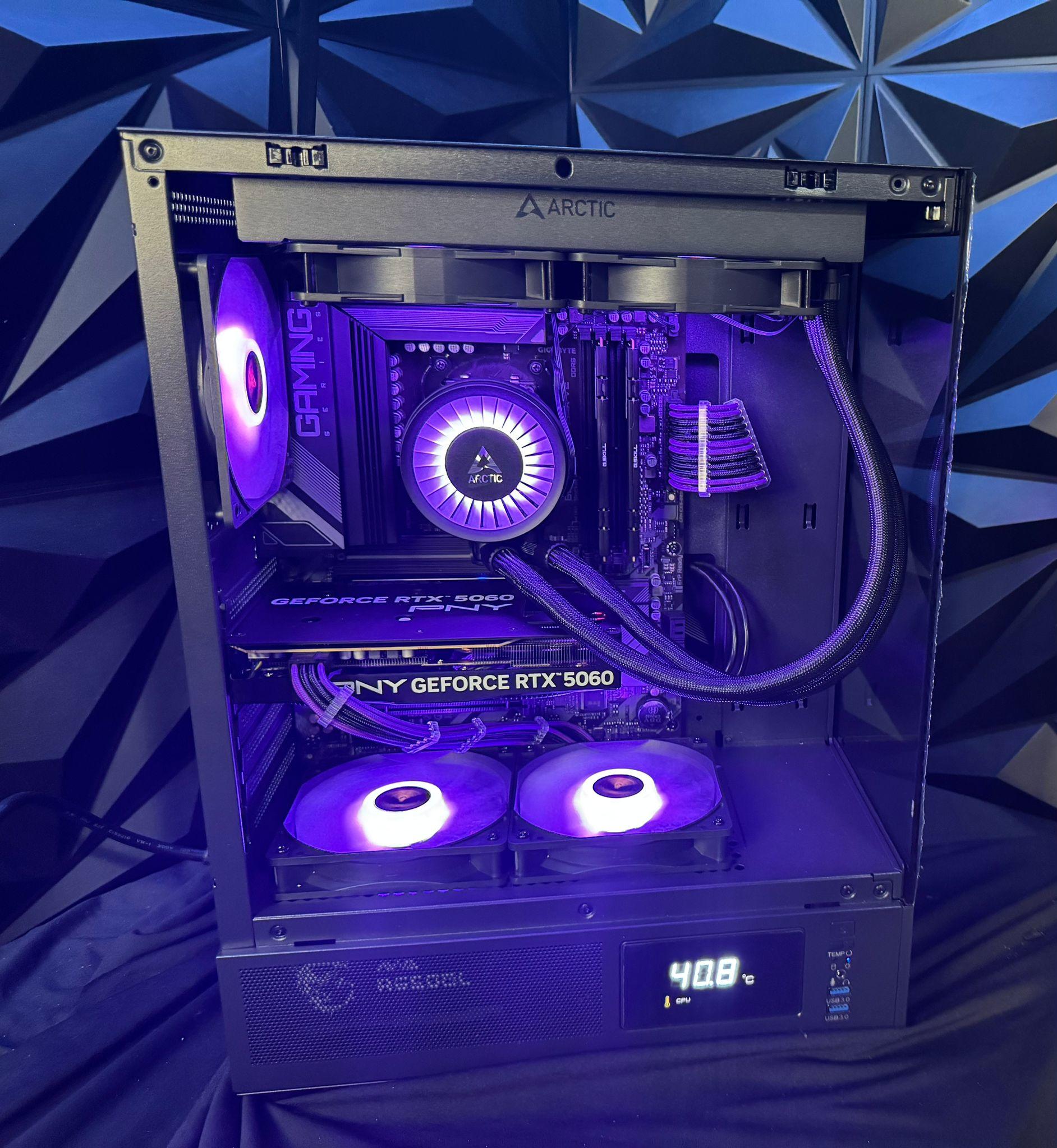 🎭 Purple Rain 🌧️💜 Ryzen 5 9600X| RTX 5060|  32 GB DDR5| 2 TB NVMe