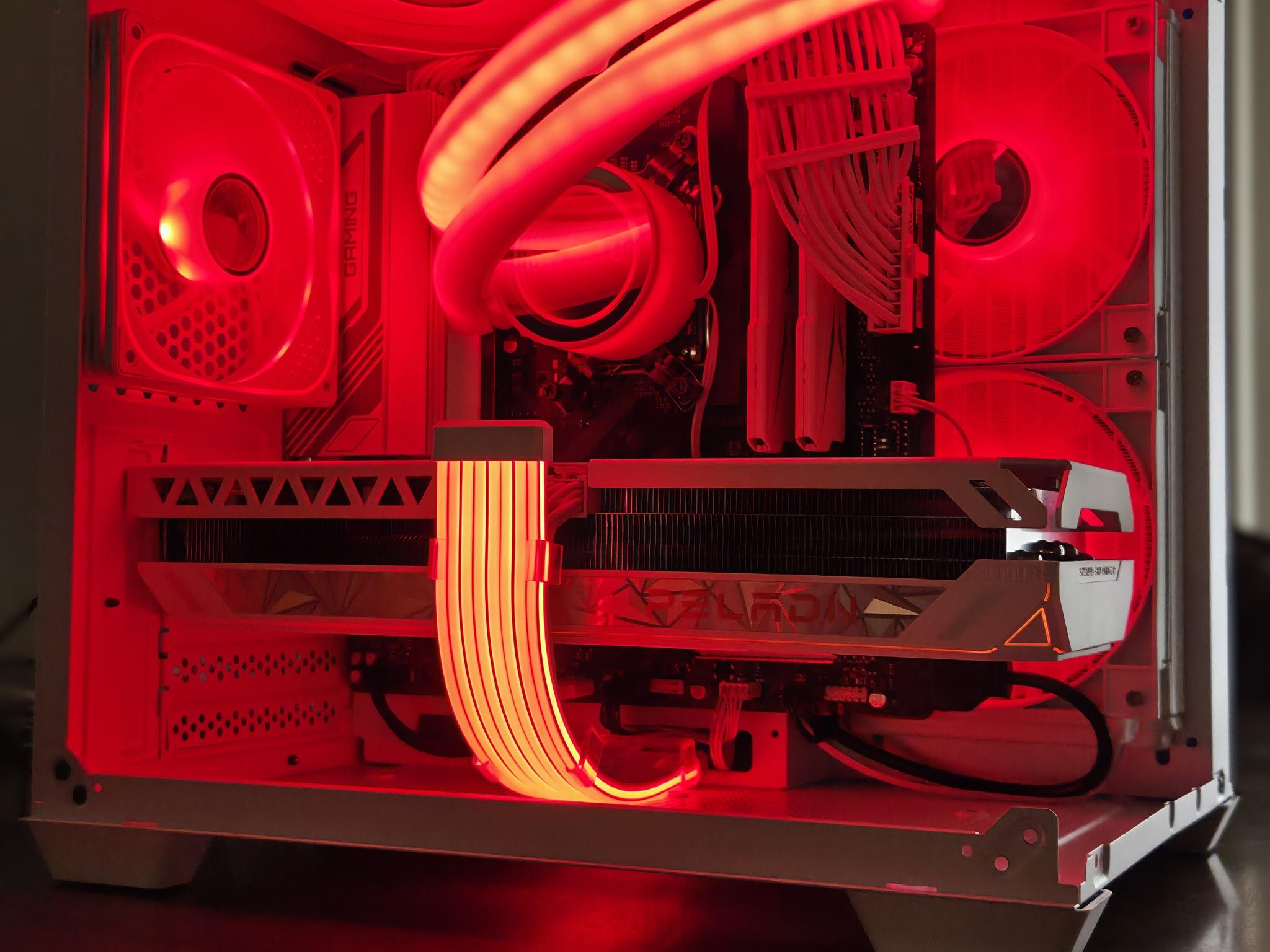 The Igloo!❄️ – Ryzen 5 7500F • RTX 3070 Ti • 32GB DDR5 6000 • 1TB Gen4 NVMe • White RGB Gaming PC