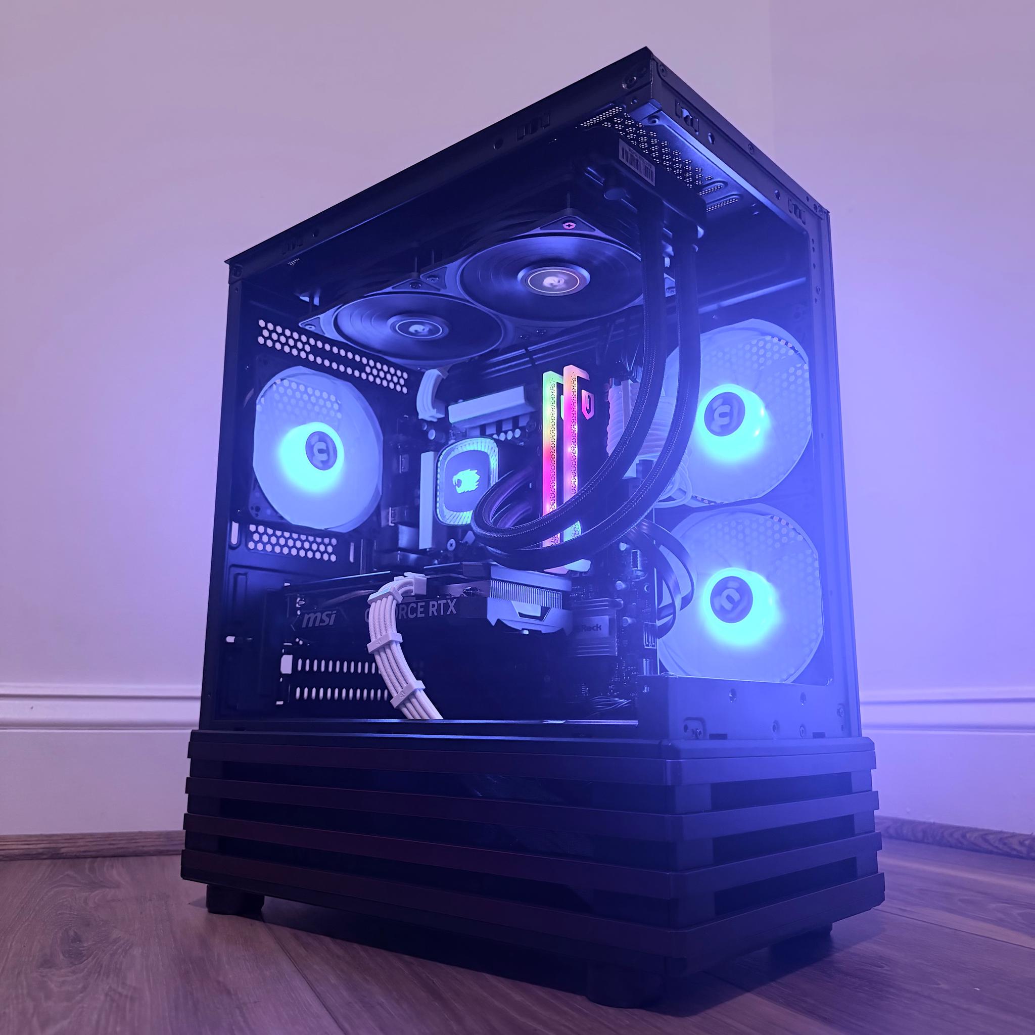 ⚫️"Carbon Pulse "⚫️| 1440p Gaming | Intel i7 13700F | RTX 4060 Ti 16GB | 32B DDR5 Ram | 2TB Storage