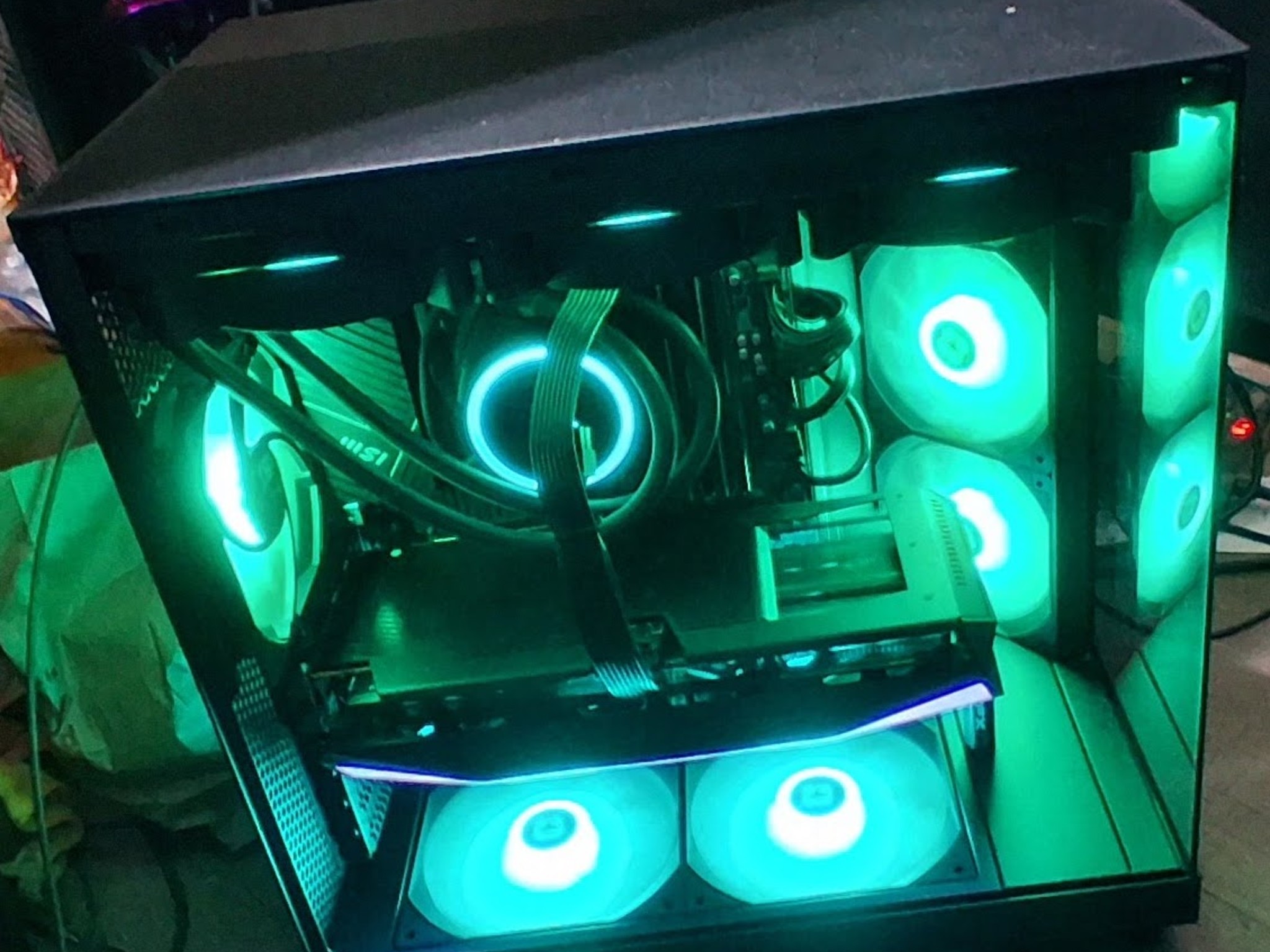 Custom Gaming PC – RX 9060 XT 16GB – i7-12700K – Liquid Cooled – Tested