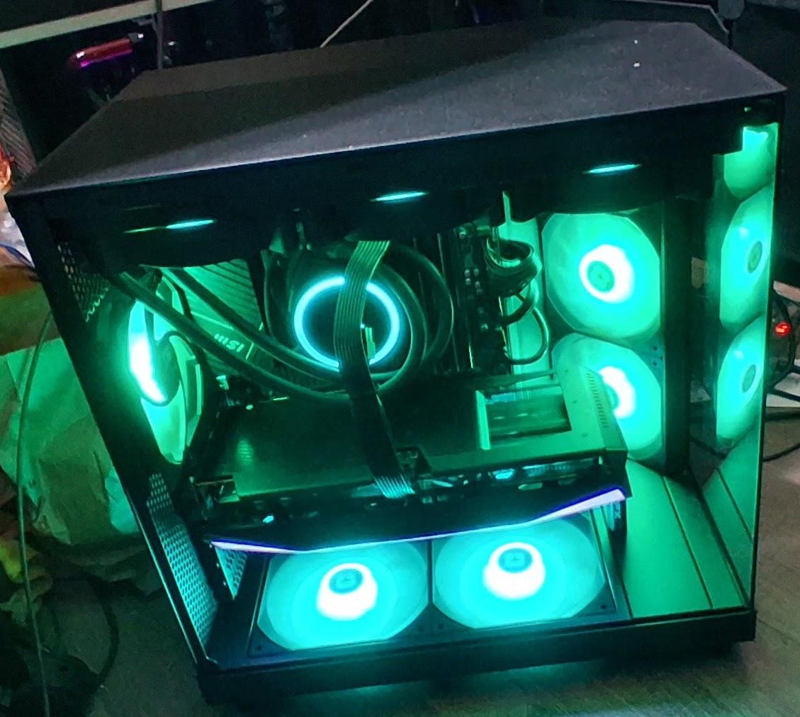 Custom Gaming PC – RX 9060 XT 16GB – i7-12700K – Liquid Cooled – Tested