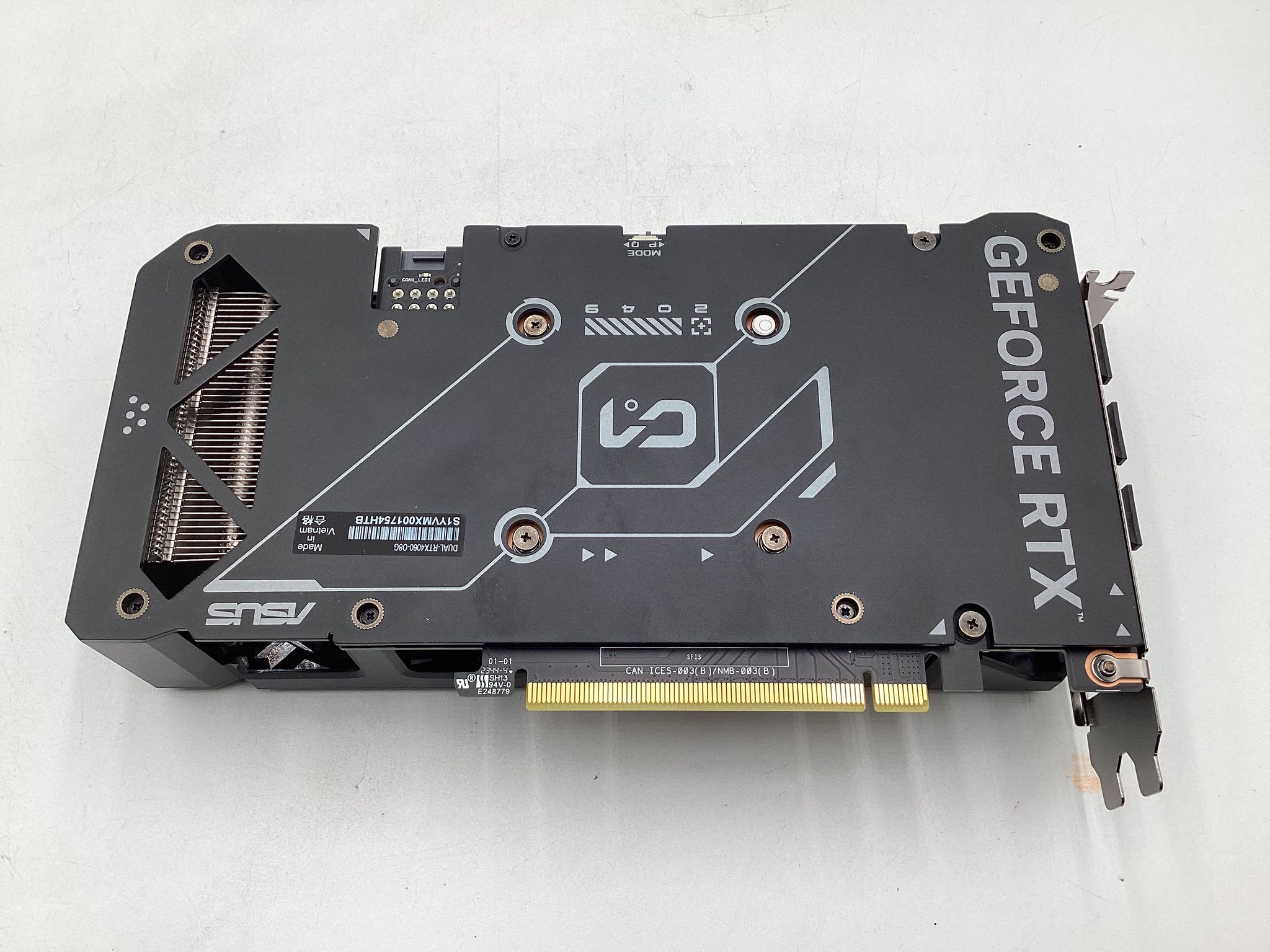 ASUS Dual GeForce RTX 4060 EVO OC Edition