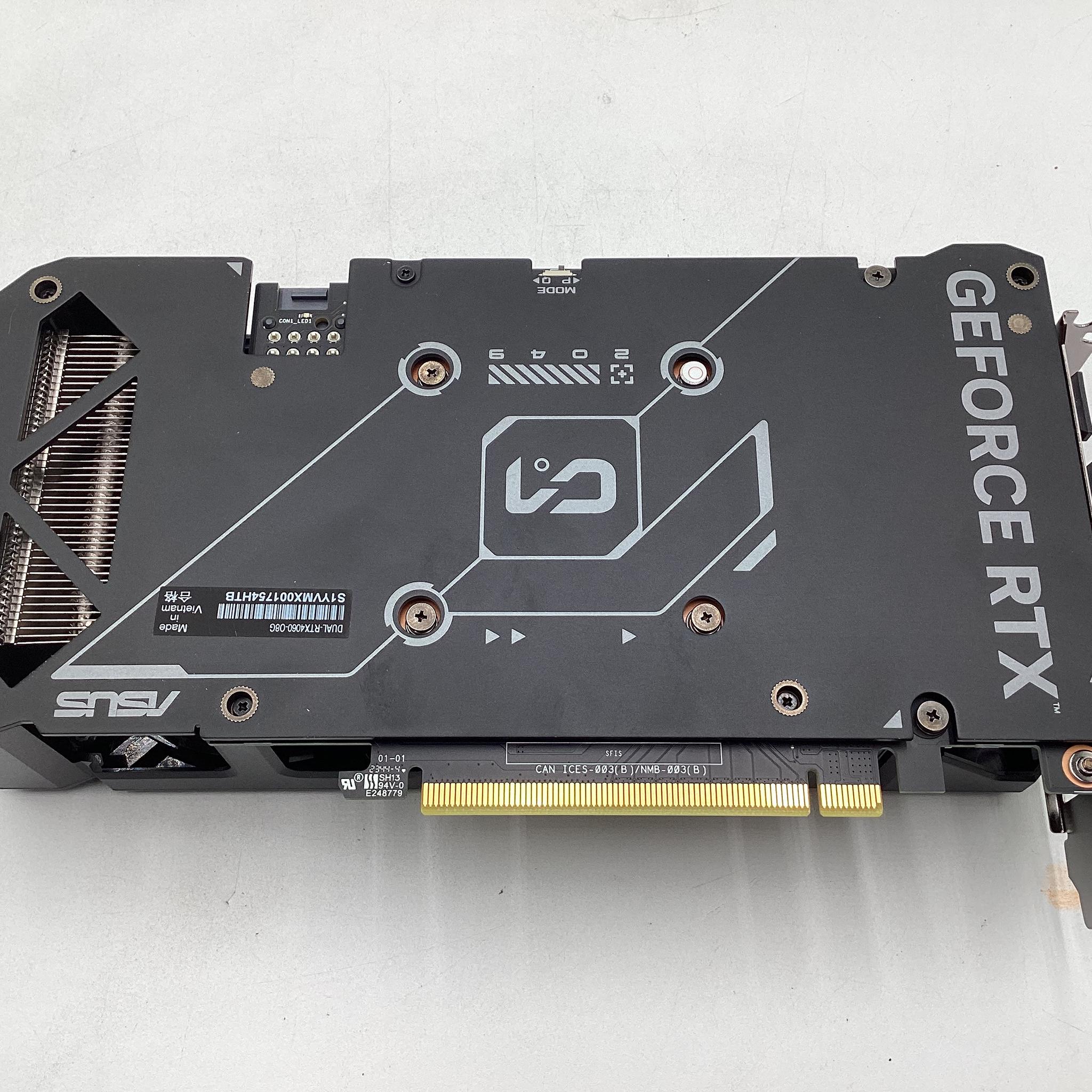 ASUS Dual GeForce RTX 4060 EVO OC Edition