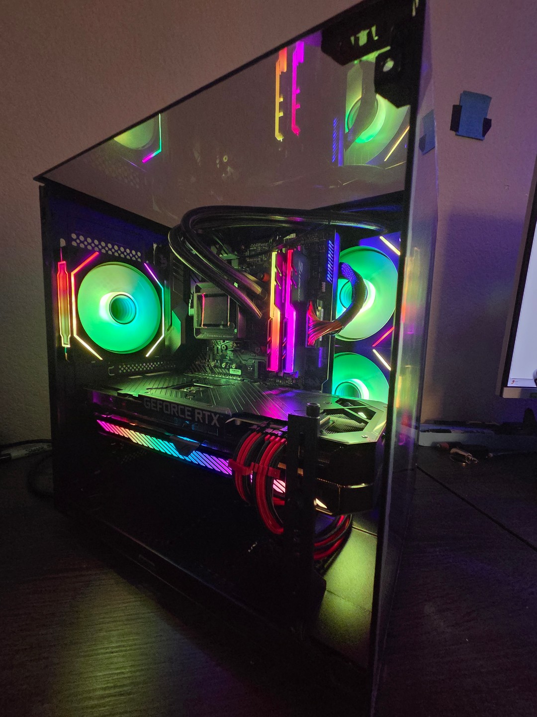 RGB gaming PC 3060TI ROG RYZEN 7 (Shadow)! | Jawa