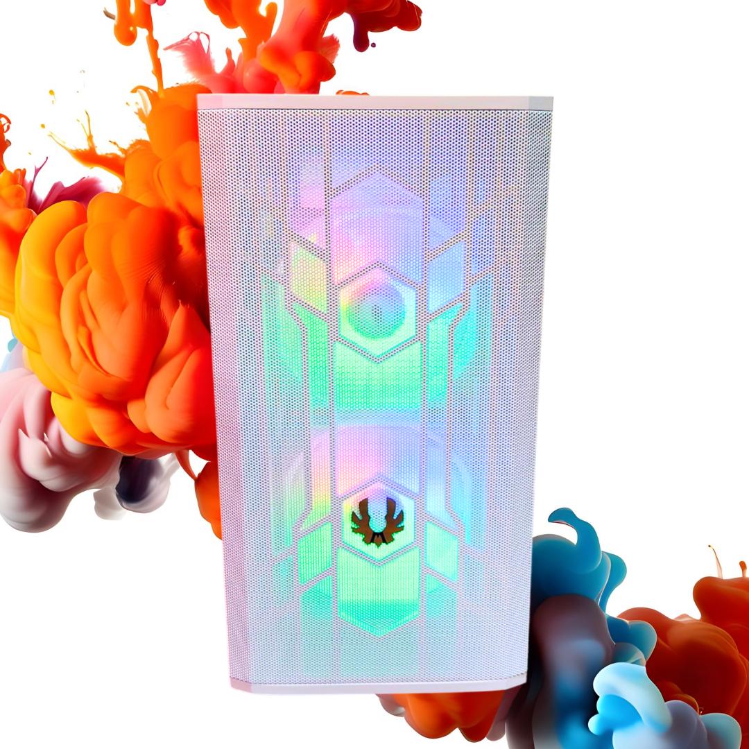 🚀Starship🌌: RX 6600 8GB | Ryzen 5 3600 | 16GB DDR4 RAM | 1TB SSD | 3 RGB Fans | White RGB PC