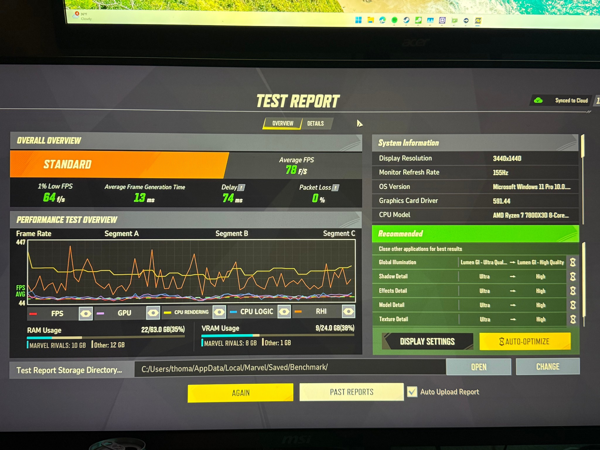 RTX 4090 | RYZEN 7800X3D | 64GB DDR5 | 2TB NVME | WIFI