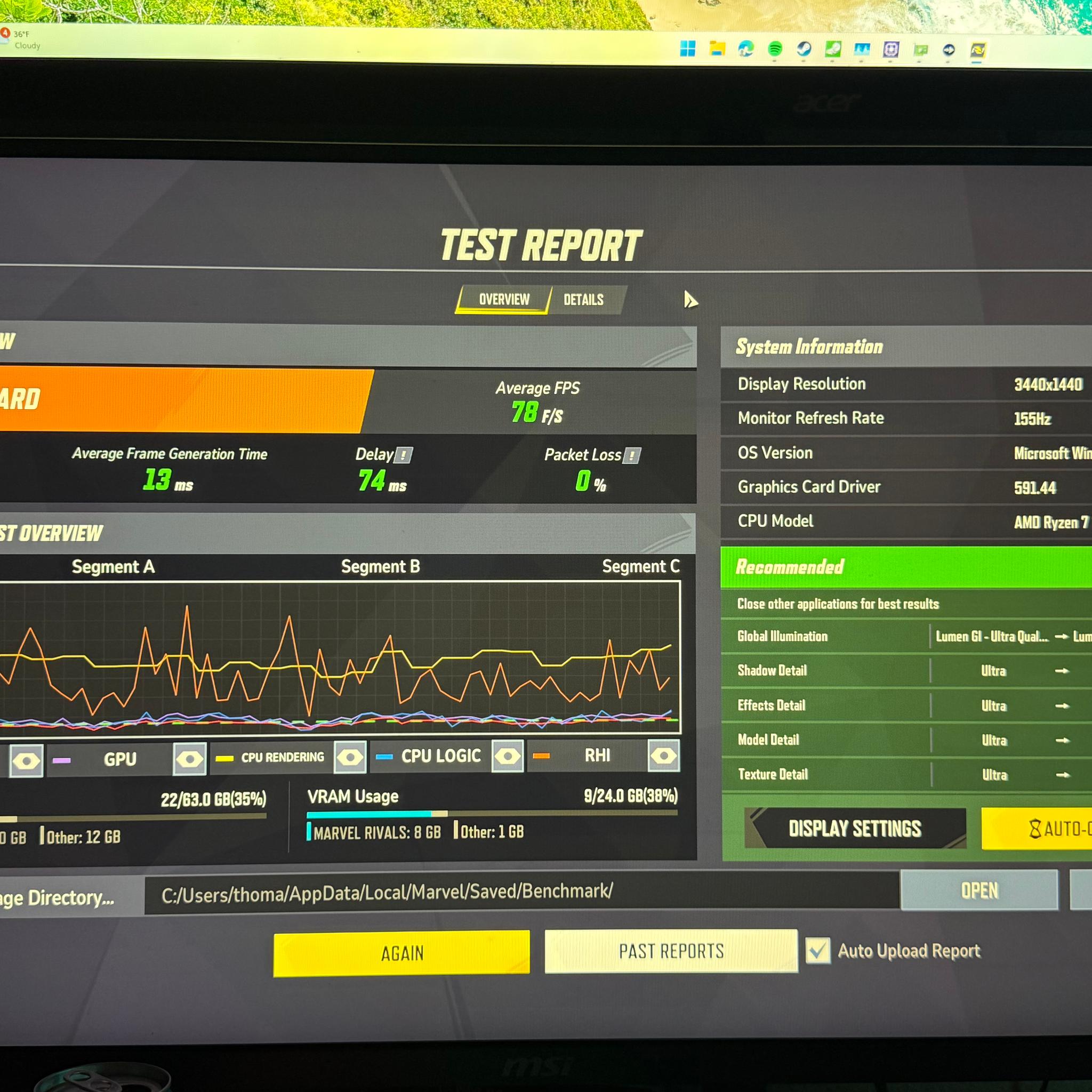 RTX 4090 | RYZEN 7800X3D | 64GB DDR5 | 2TB NVME | WIFI