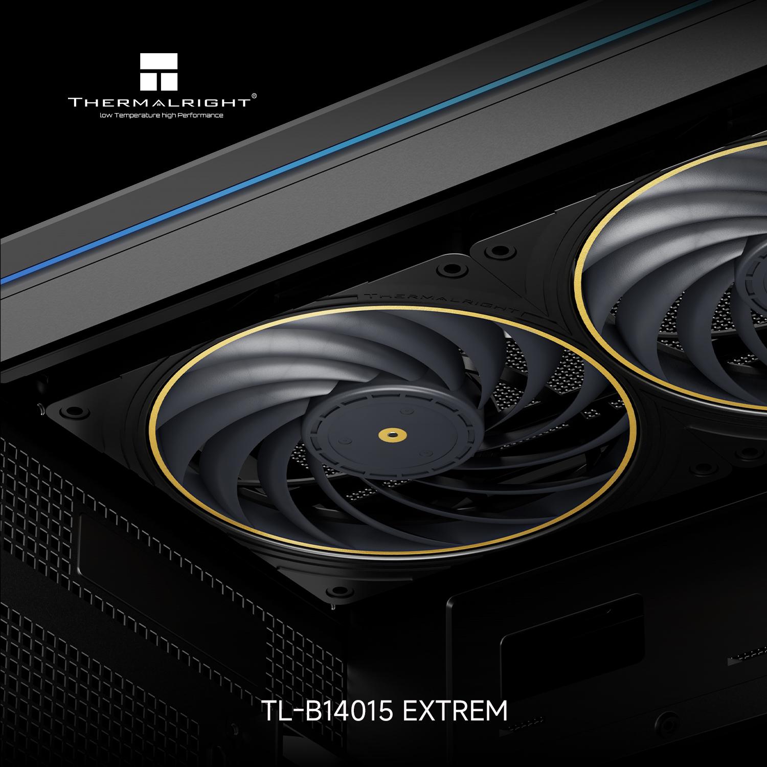 Thermalright TL-B14015 EXTREM 140mm Slim 15mm PWM Fan 2600 RPM ( SHIP  TODAY )