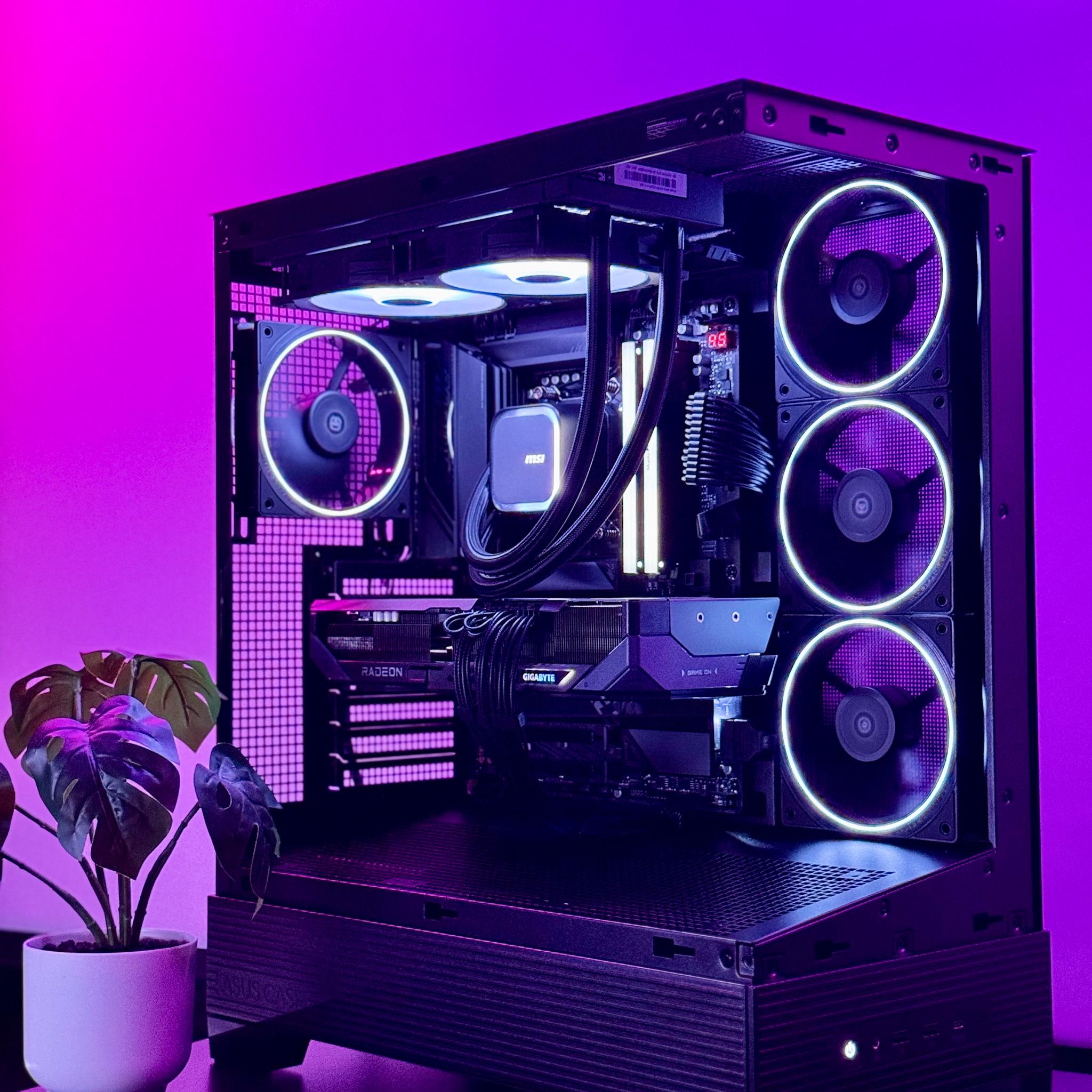 LOCK IN 🥜🔥 RX 9070 XT 16GB | Ryzen 7700X | 32GB DDR5 6400MHz CL32 | 2TB SSD m.2 | Win 11 Pro | WiFi7