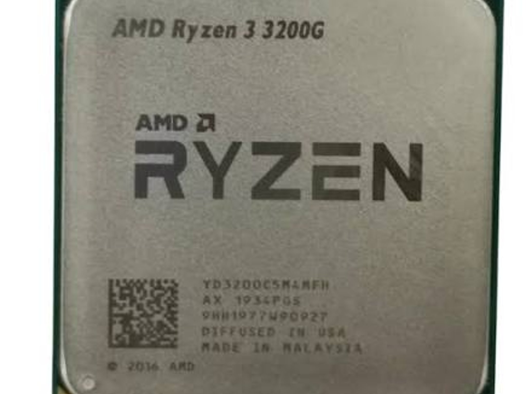 AMD Ryzen 3 3200G