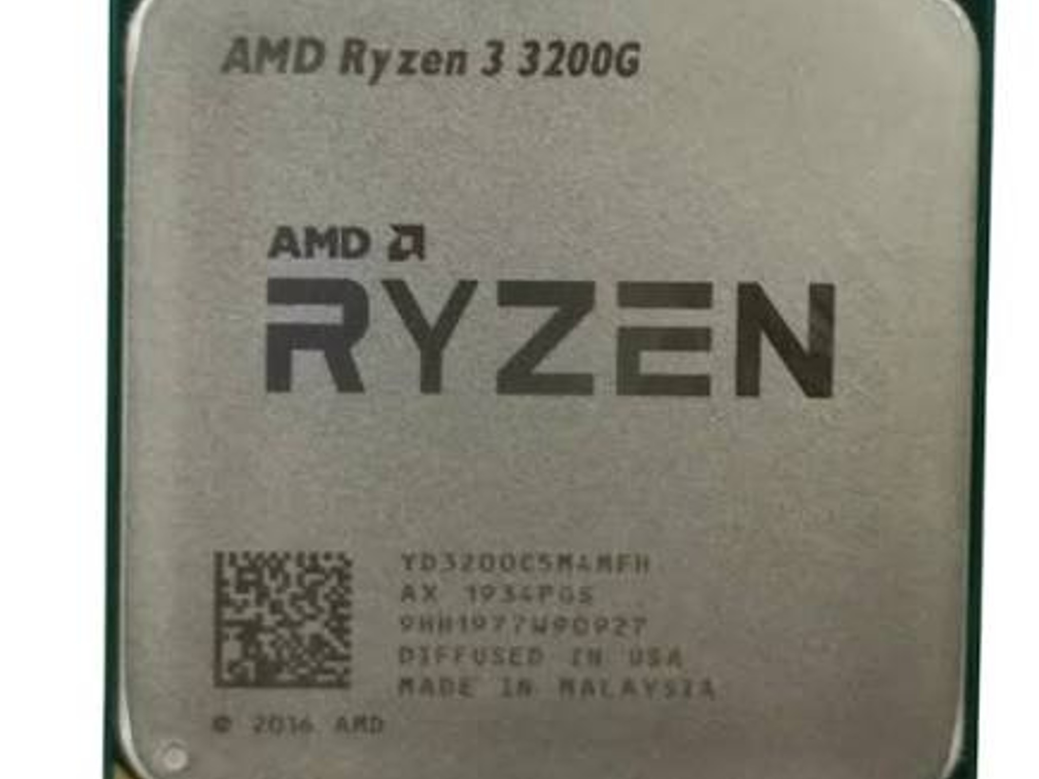 AMD Ryzen 3 3200G