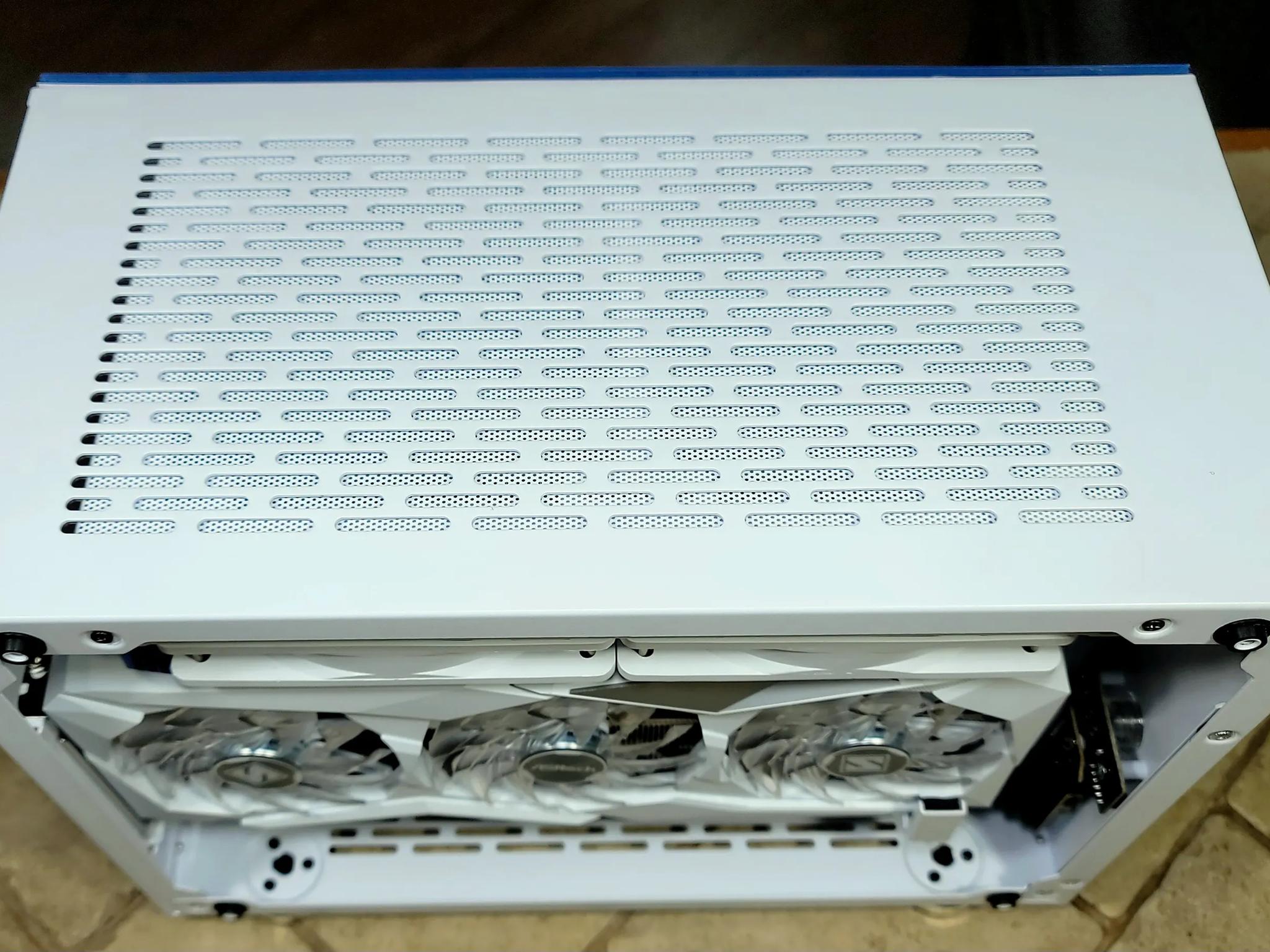 Blue Ice--i5 10600KF, RX 7600, Strix B460I, 64Gb RAM, 2TB SSDs, 240mm AIO, WiFi/BT
