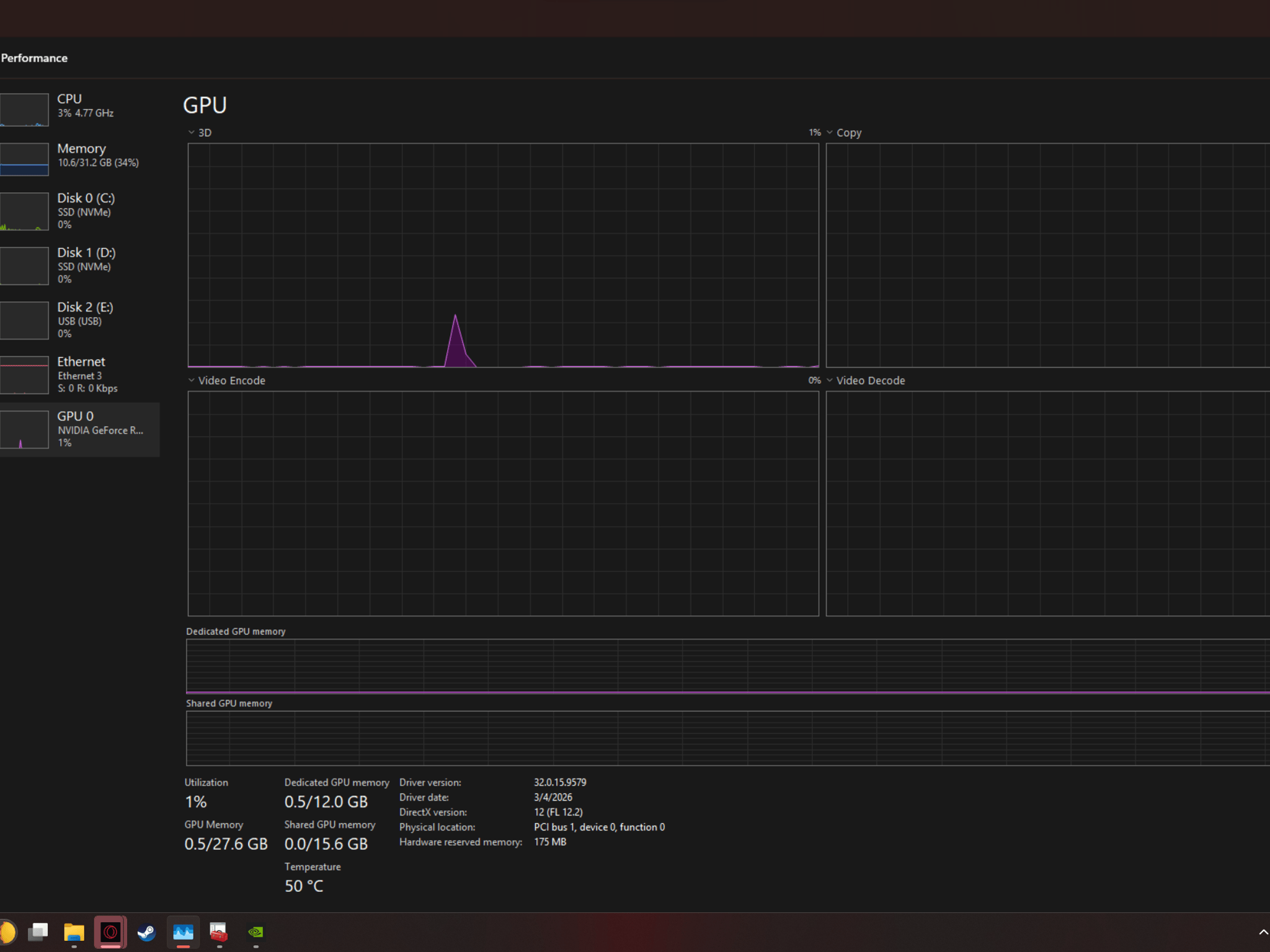 EVGA XC GAMING GeForce RTX 3060 12GB