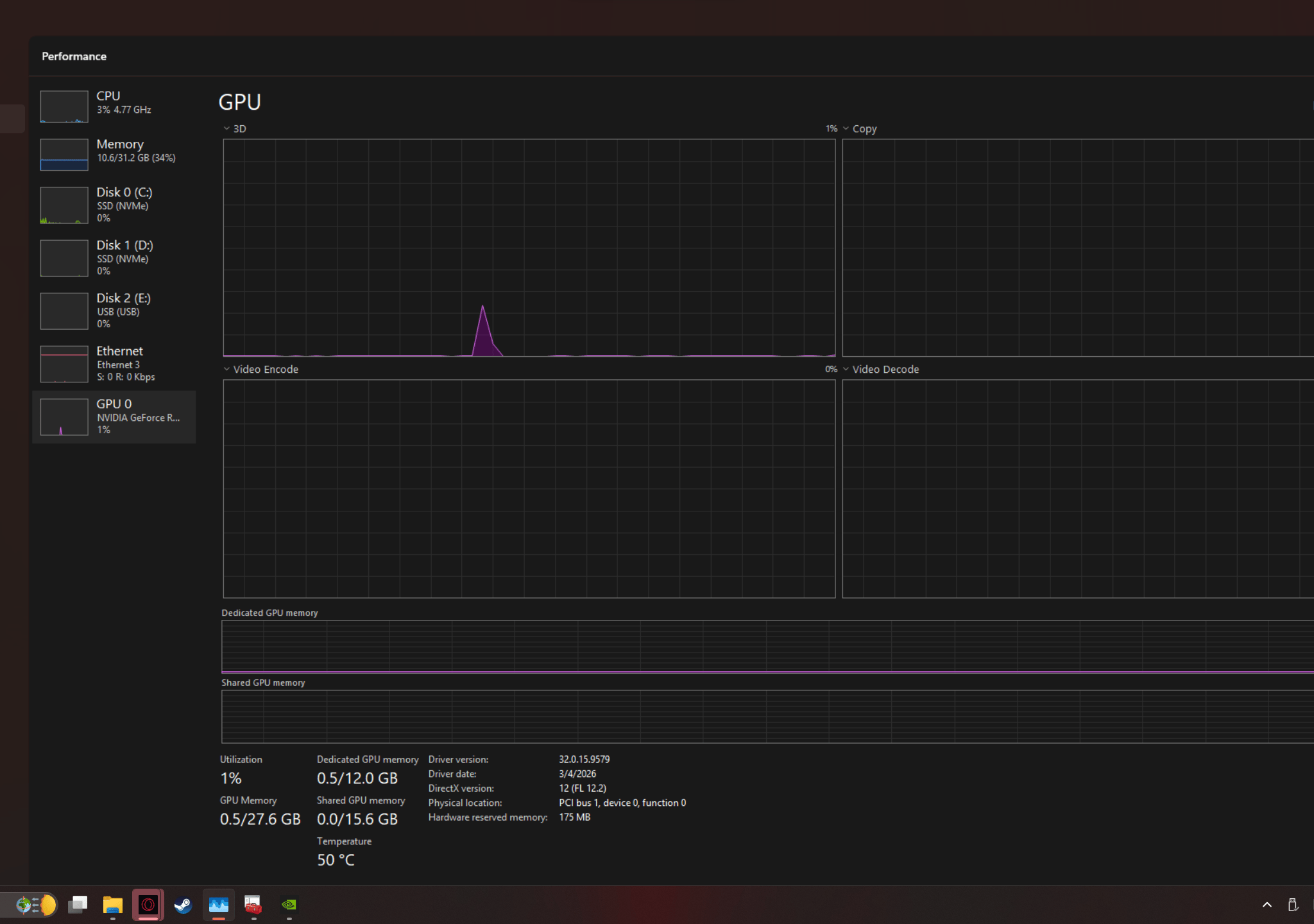 EVGA XC GAMING GeForce RTX 3060 12GB