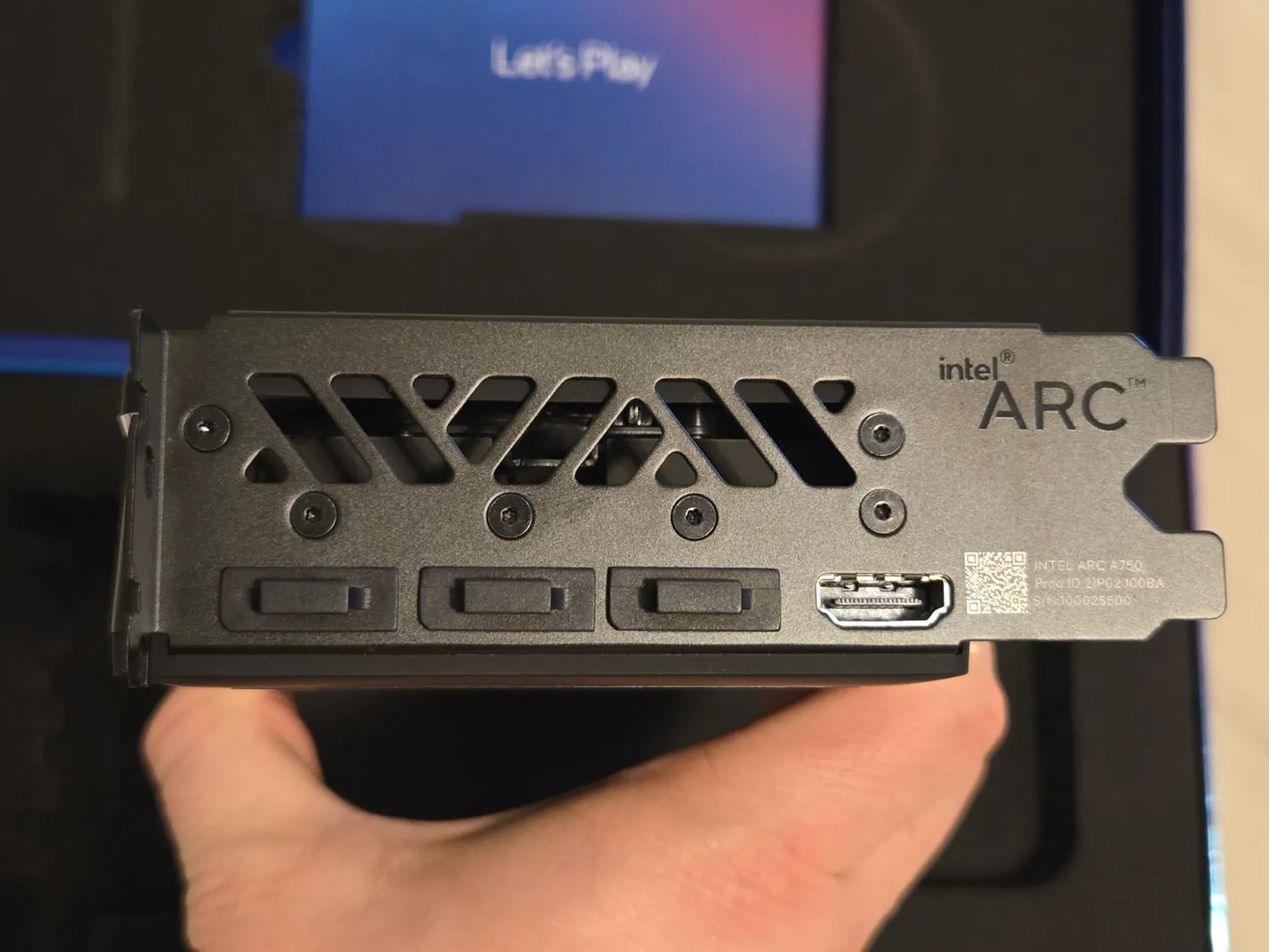 Intel Arc A750. Limited edition! 8gb. Reference Card.