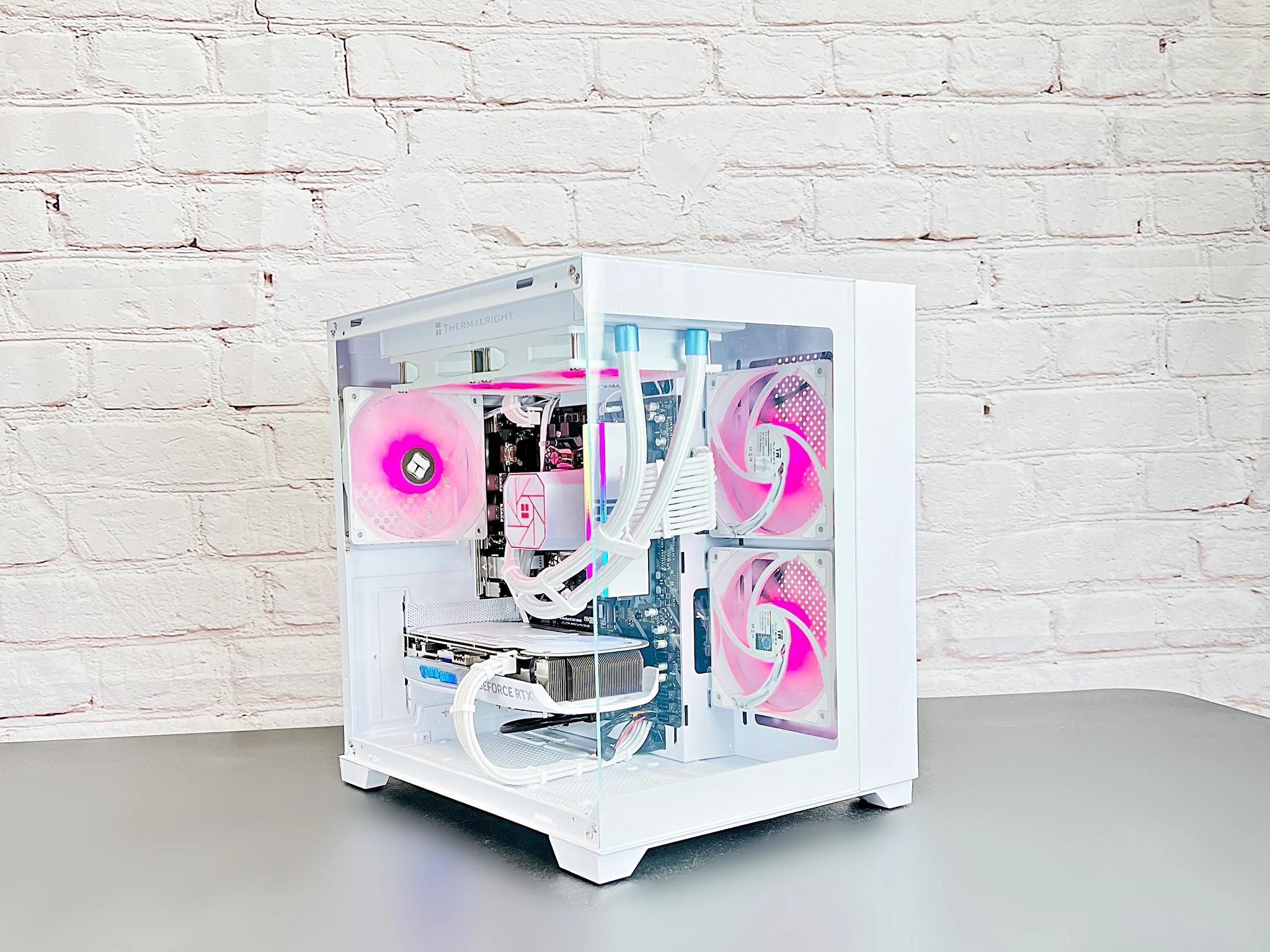 Liquid Cooled RTX 4070 Ryzen 5 5600X 16GB RAM 1TB M.2 Win 11 Gaming PC