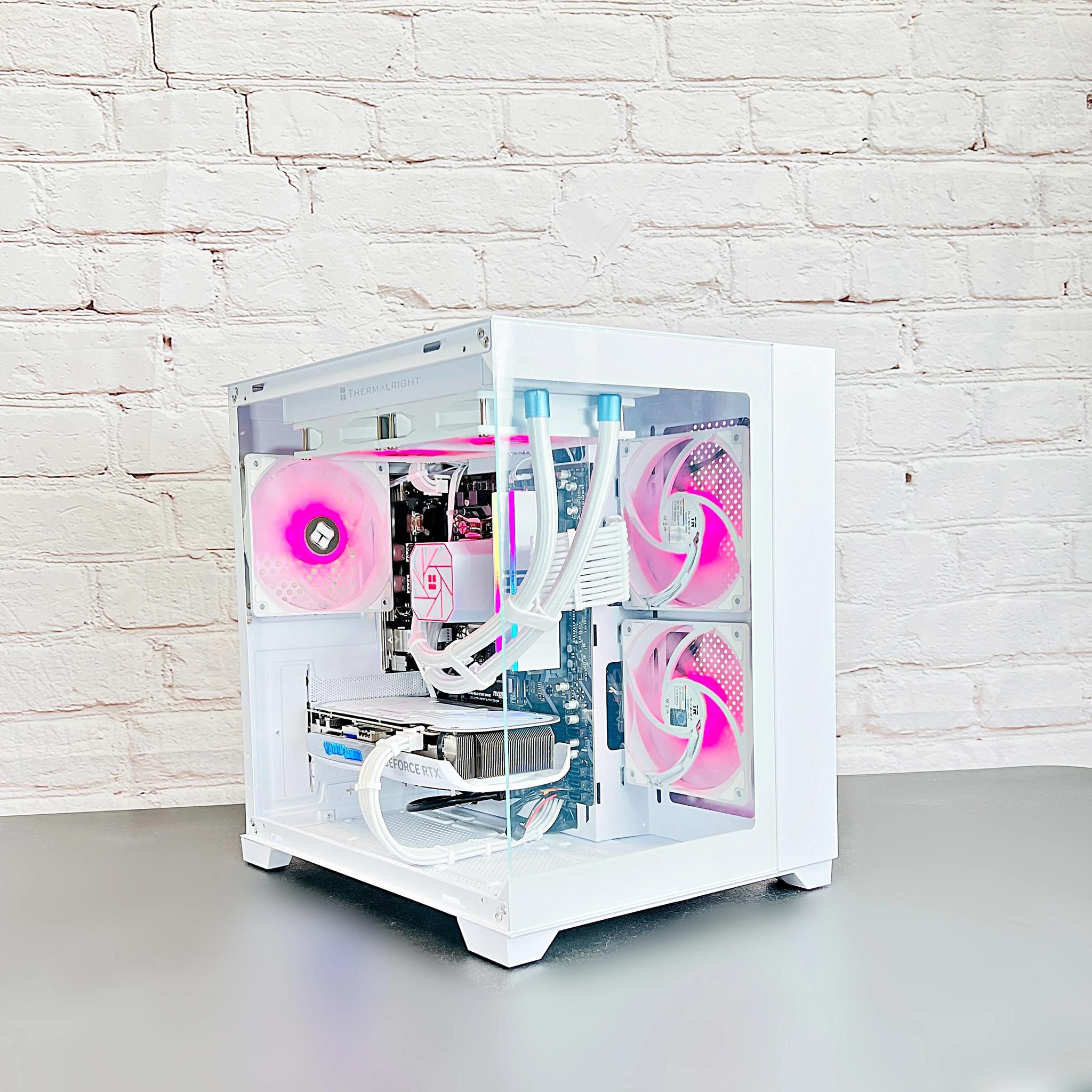 Liquid Cooled RTX 4070 Ryzen 5 5600X 16GB RAM 1TB M.2 Win 11 Gaming PC