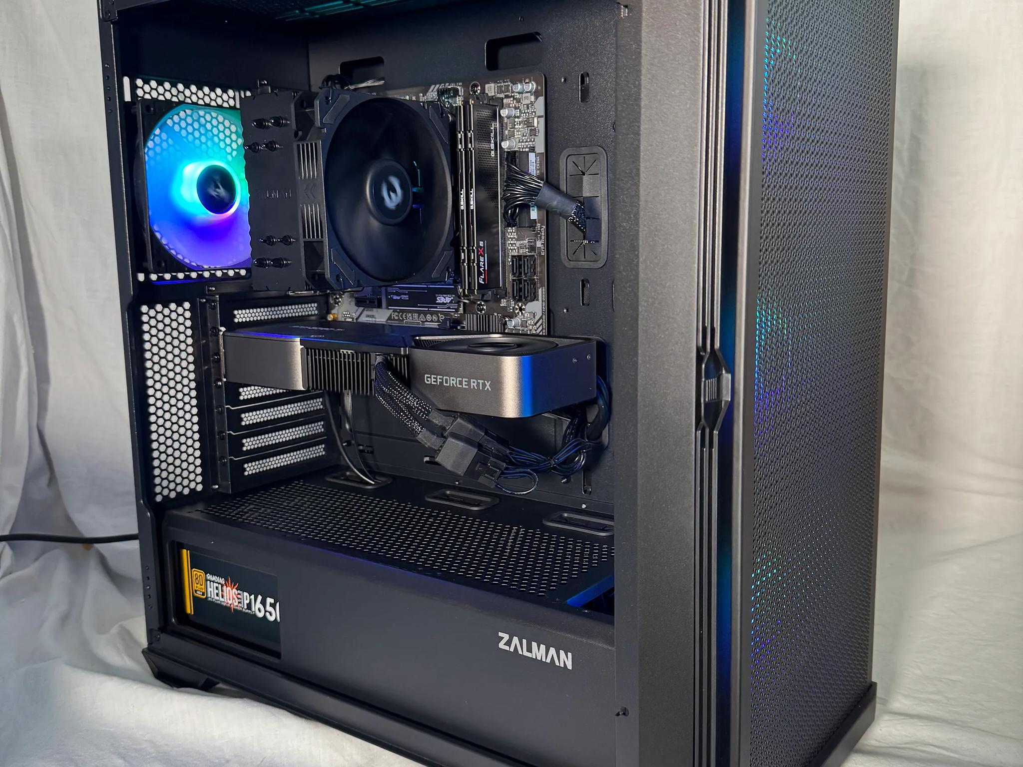 RTX 3080TI Founders Gaming PC with a Ryzen 7600X