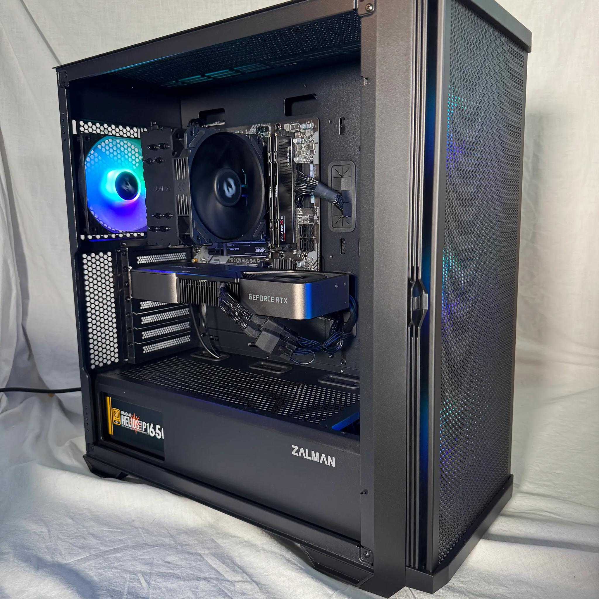 RTX 3080TI Founders Gaming PC with a Ryzen 7600X