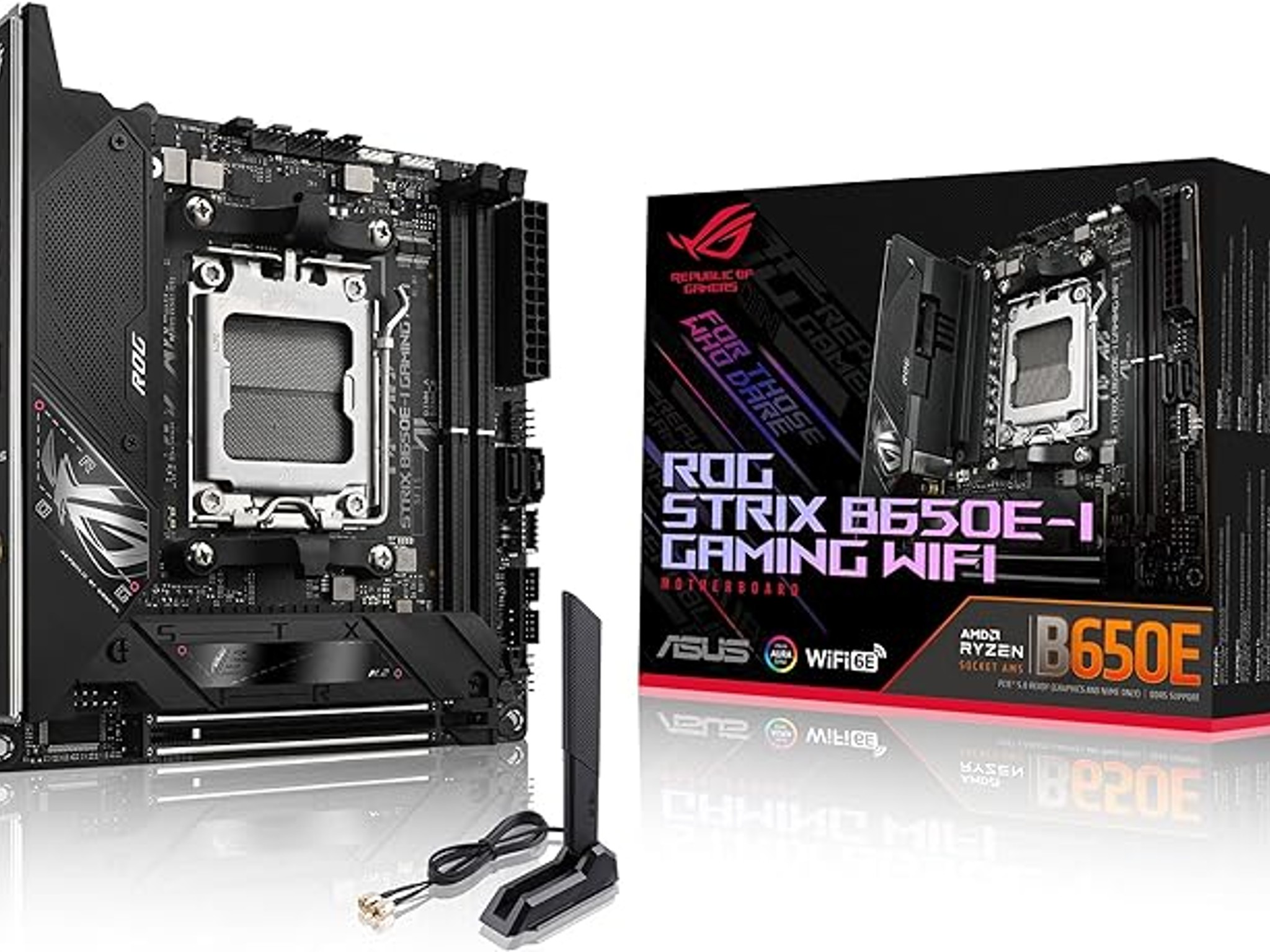 ASUS ROG Strix B650E-I Gaming WiFi Mini-ITX AM5 Motherboard