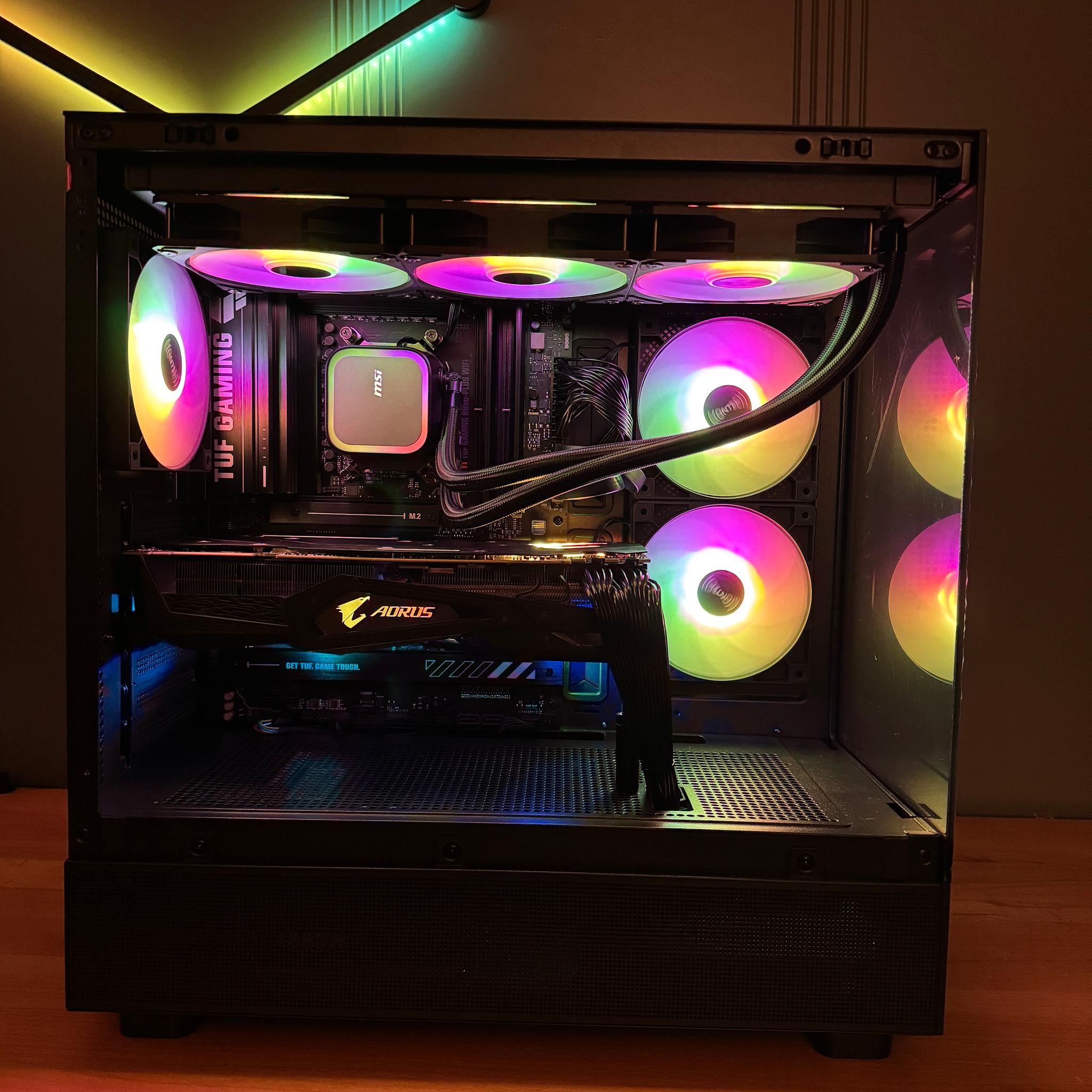 🚀7600X3D Machine | RTX 2080 Ti | 32GB DDR5 | 1TB Gen4 SSD | 850W 80+ Gold | WiFi + Bluetooth
