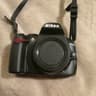 Nikon D3000 With Bag And Accessories