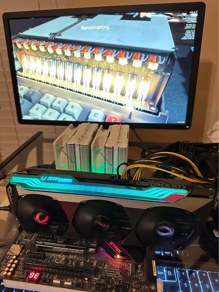Zotac RTX 3080 10 GB Amp Holo with original box