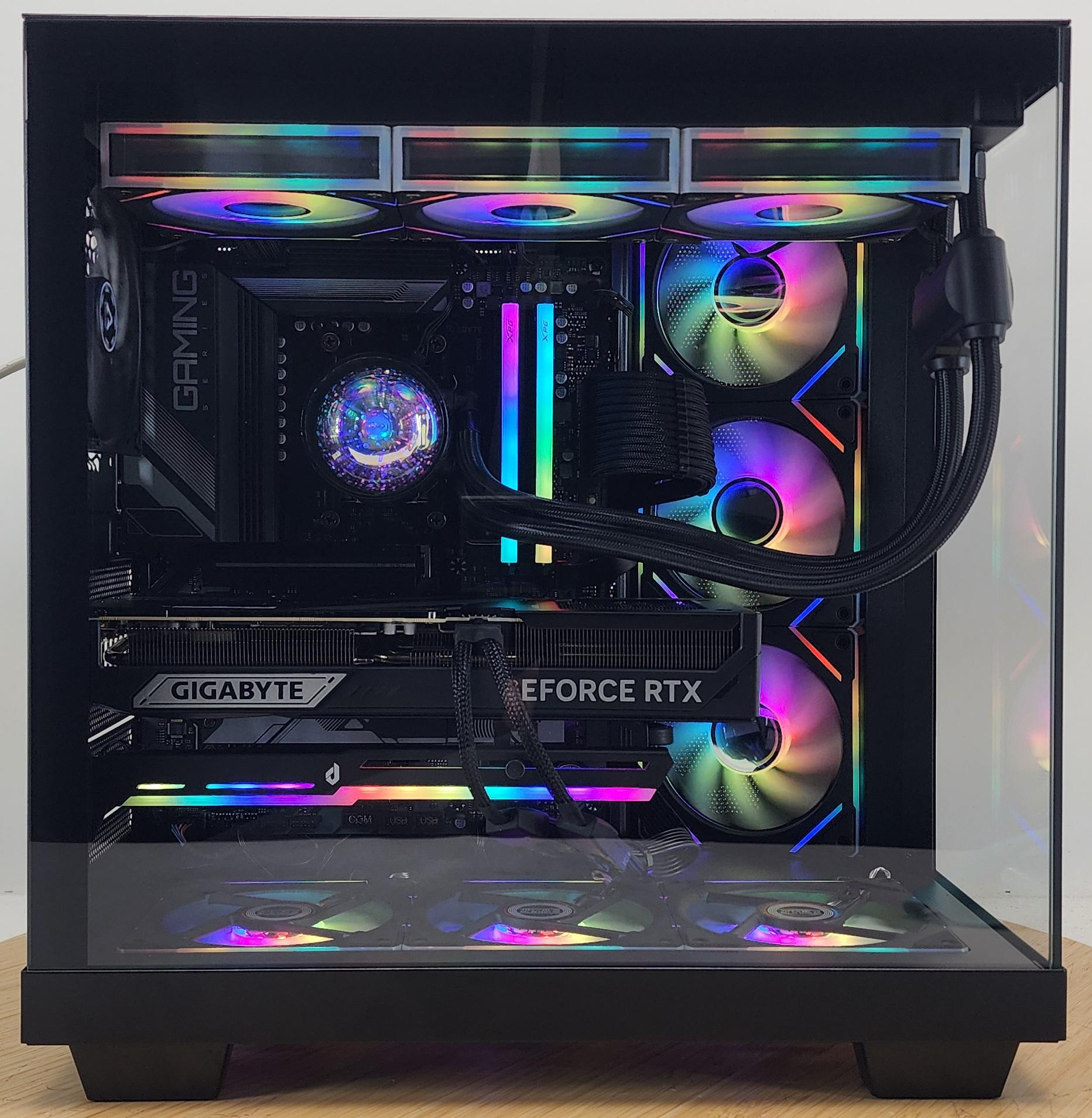 Gaming PC Ryzen 9 9900X 32GB RAM 1TB SSD RTX 5070 Ti 16GB Windows 11 Computer