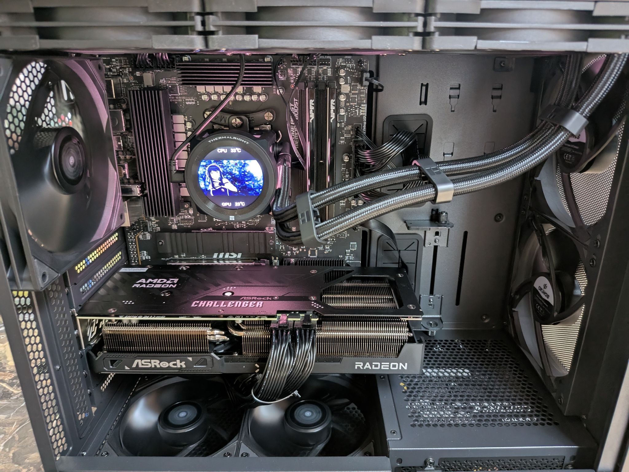 4K Shadowlord - RX 9070 XT, Ryzen 7 7800X3D, 32 GB DDR5, 2 TB Gen 5 NVME, Liquid Cooled