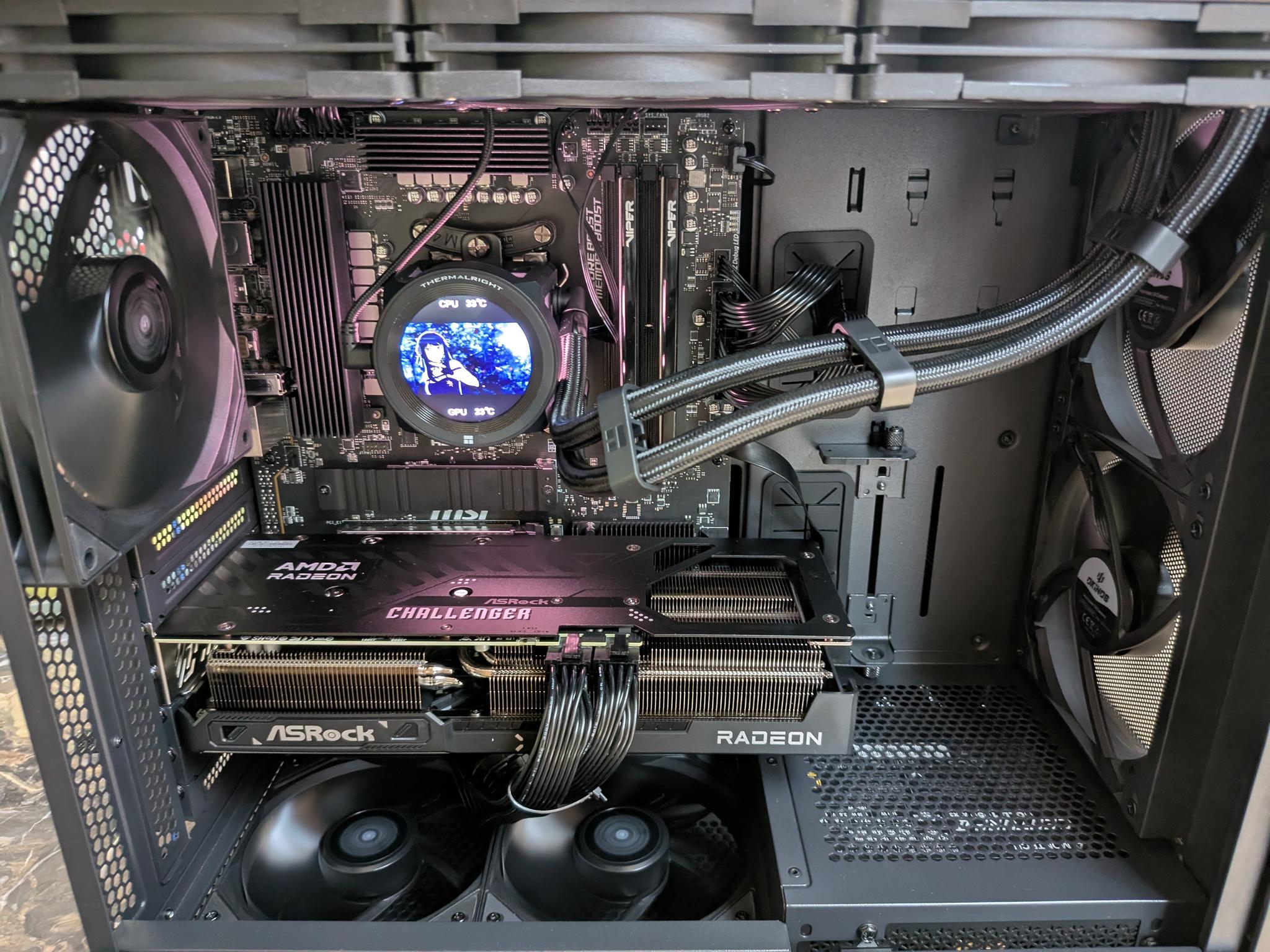 4K Shadowlord - RX 9070 XT, Ryzen 7 7800X3D, 32 GB DDR5, 2 TB Gen 5 NVME, Liquid Cooled