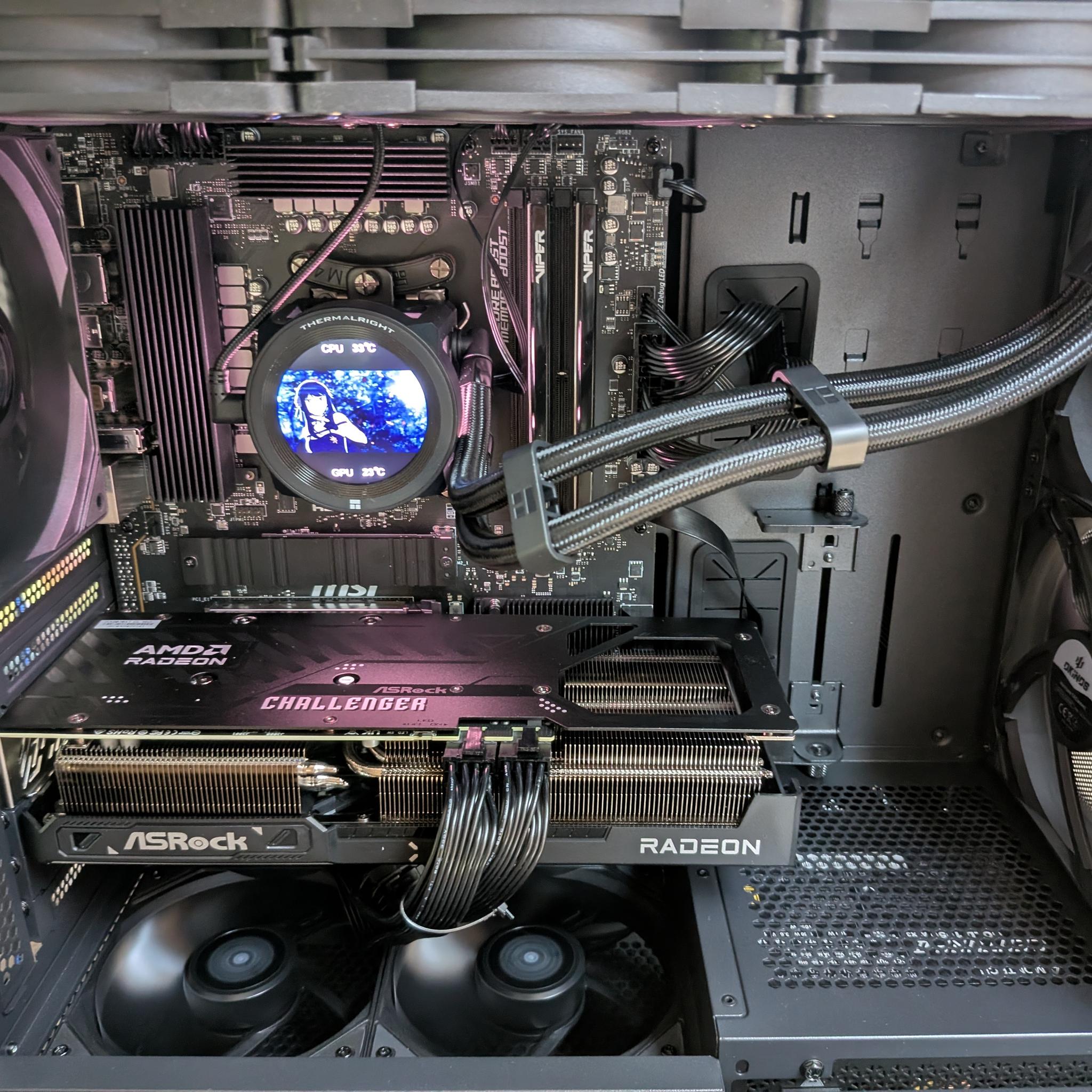 4K Shadowlord - RX 9070 XT, Ryzen 7 7800X3D, 32 GB DDR5, 2 TB Gen 5 NVME, Liquid Cooled