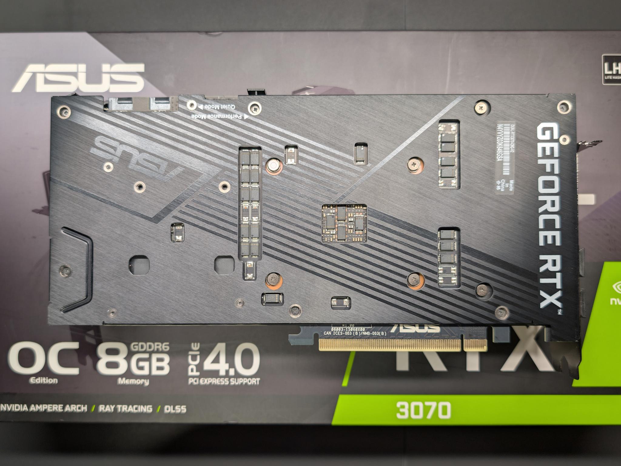 Asus Dual GeForce RTX 3070 OC Edition V2