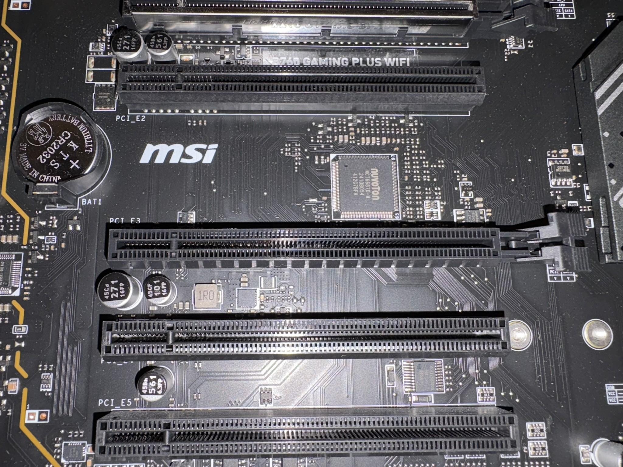 MSI B760 Gaming Plus WiFi, DDR5, LGA 1700, ATX, Supports Intel 12th/13th Gen CPU