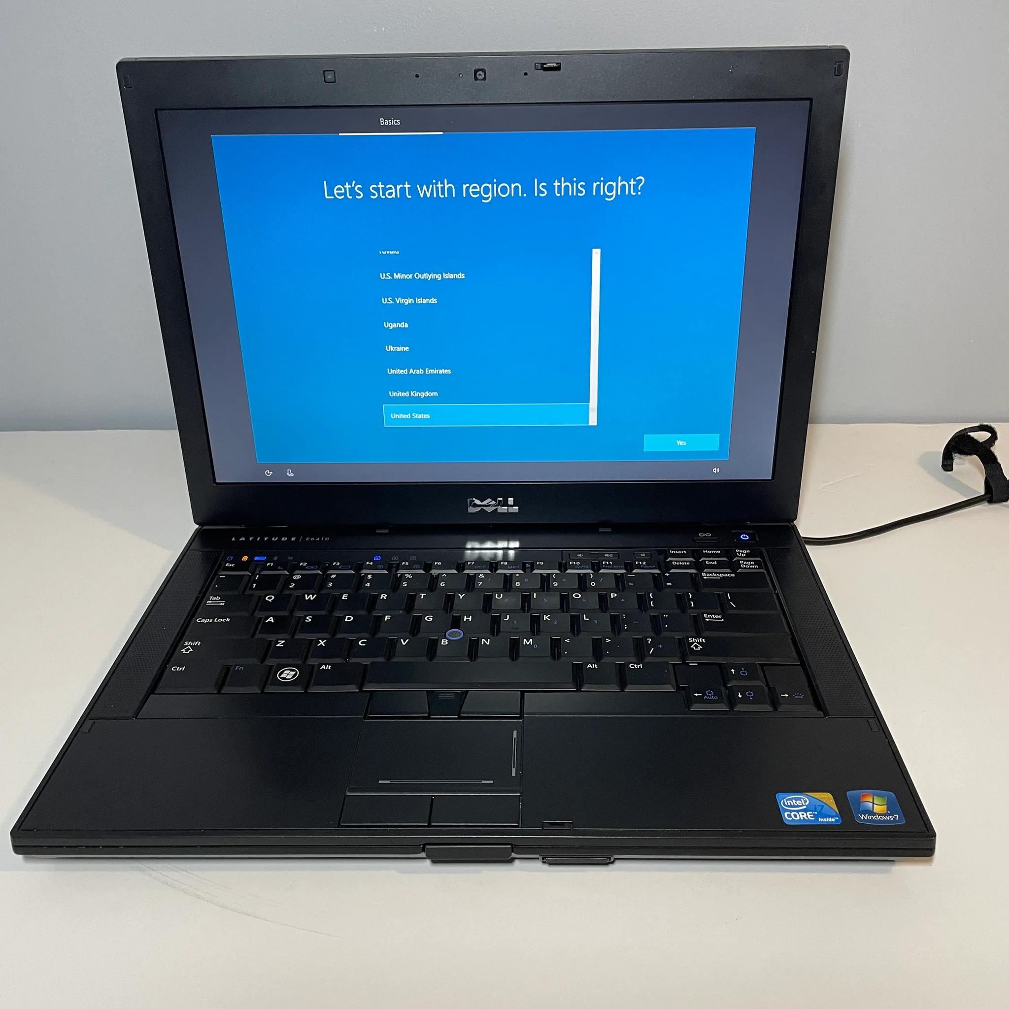 Dell Latitude E6410 14in Laptop Computer Intel i5-520 4GB Ram 320GB HDD WIFI BT WIN10 #2