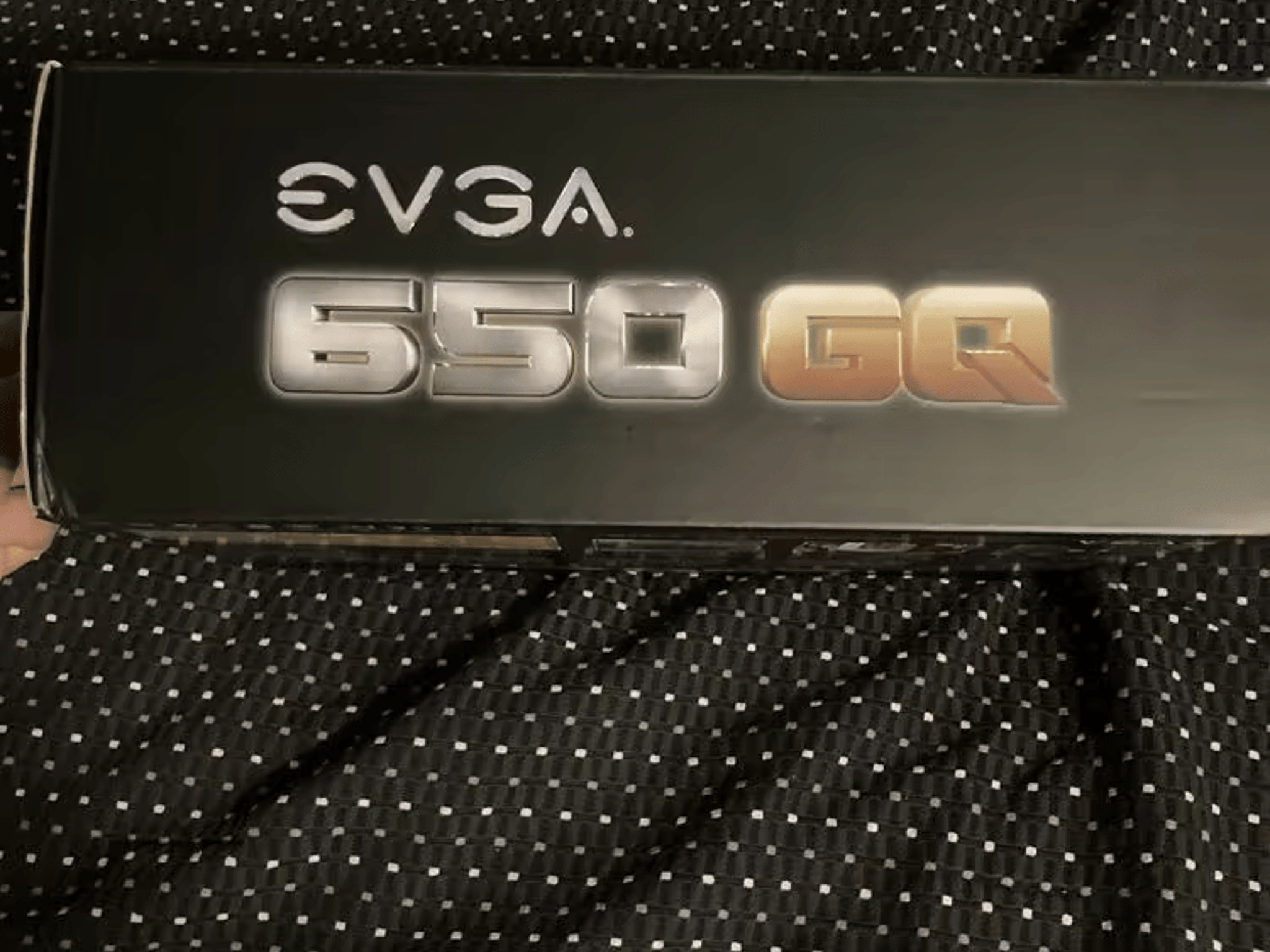 EVGA 650 GQ semi modular 80+ gold 650w power supply BNOB