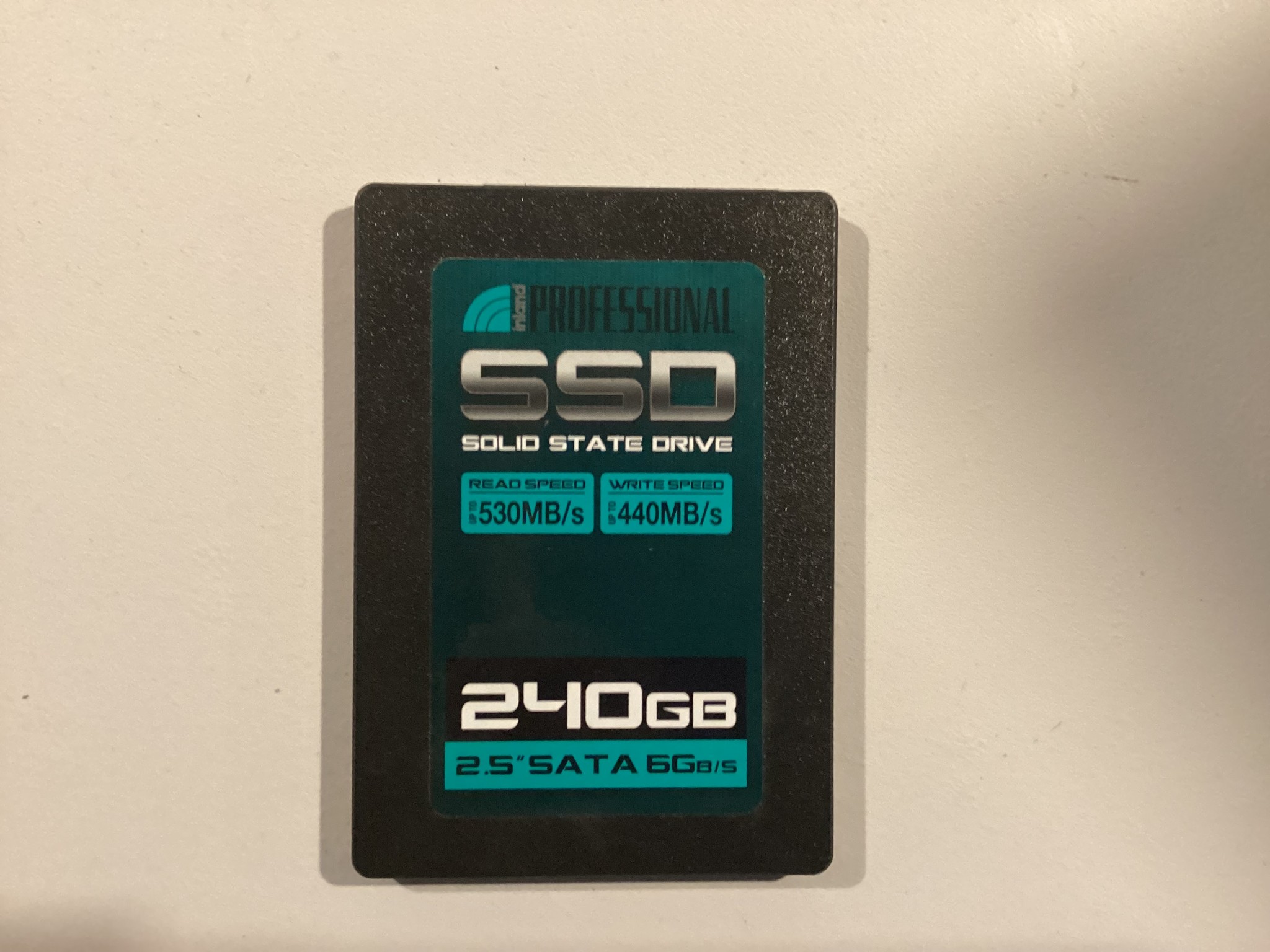 Inland Professional SSD 240GB Fast write speed