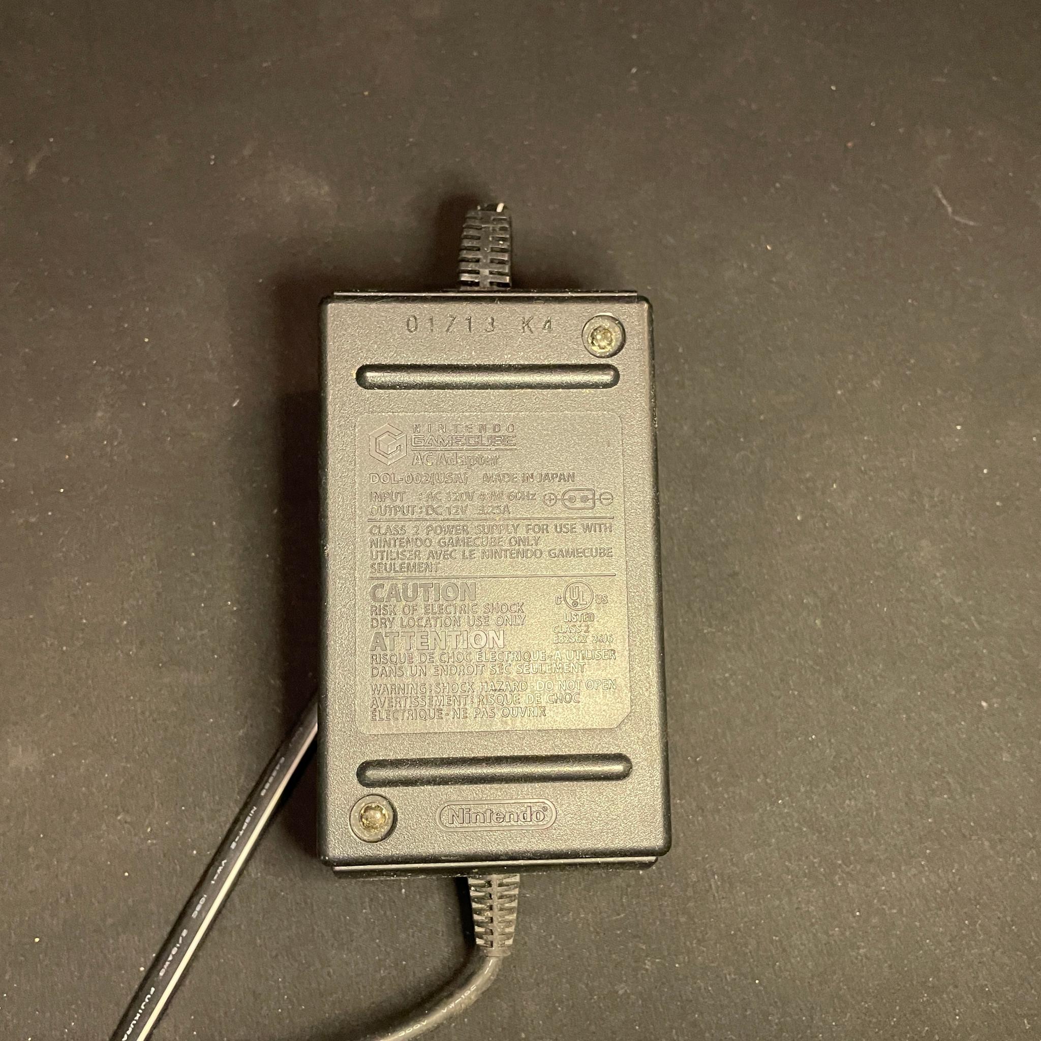 Genuine OEM Nintendo GameCube Power Adapter AC Cable Cord Power Brick