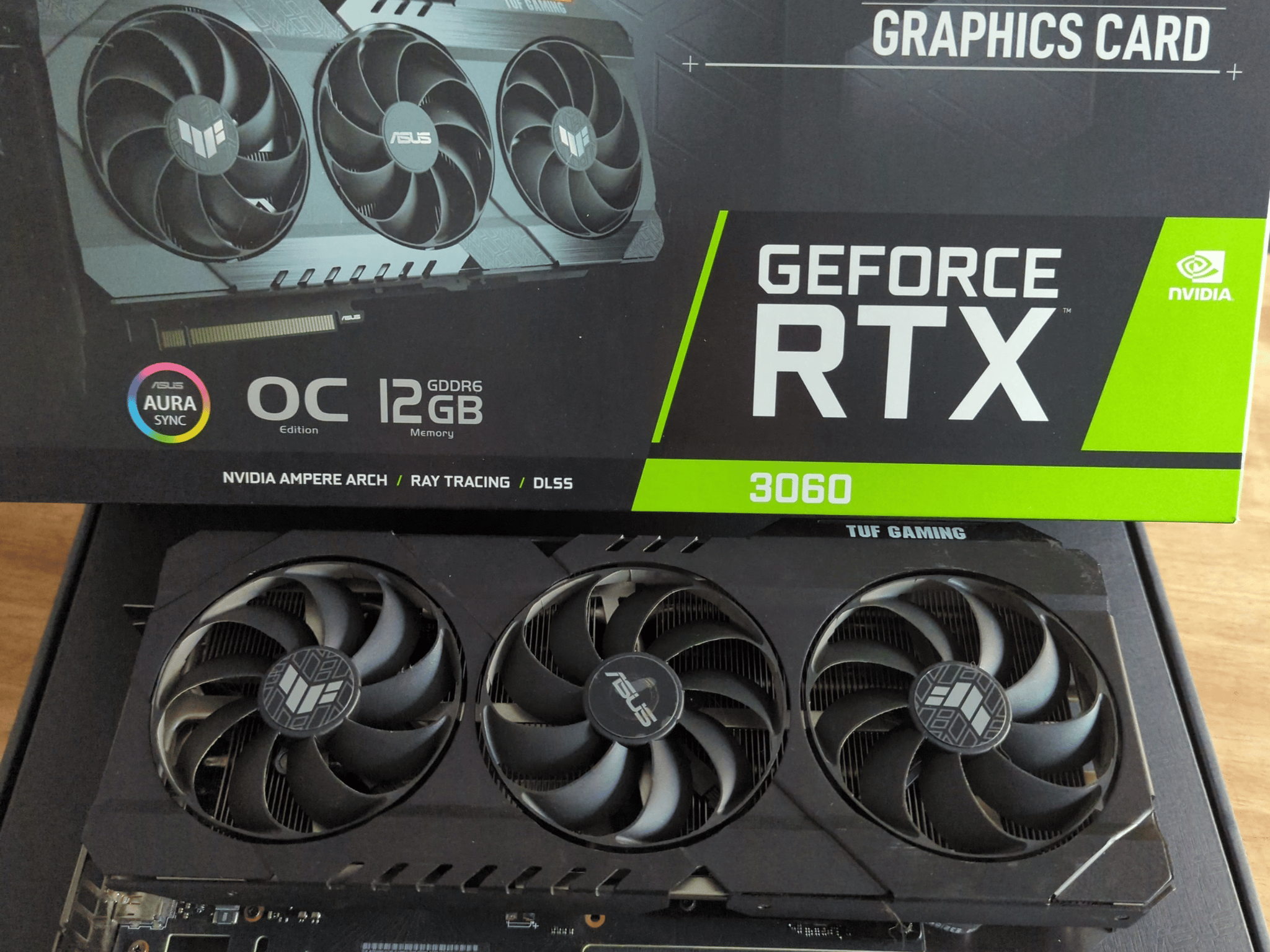 ASUS TUFF Rtx 3060 12 gig
