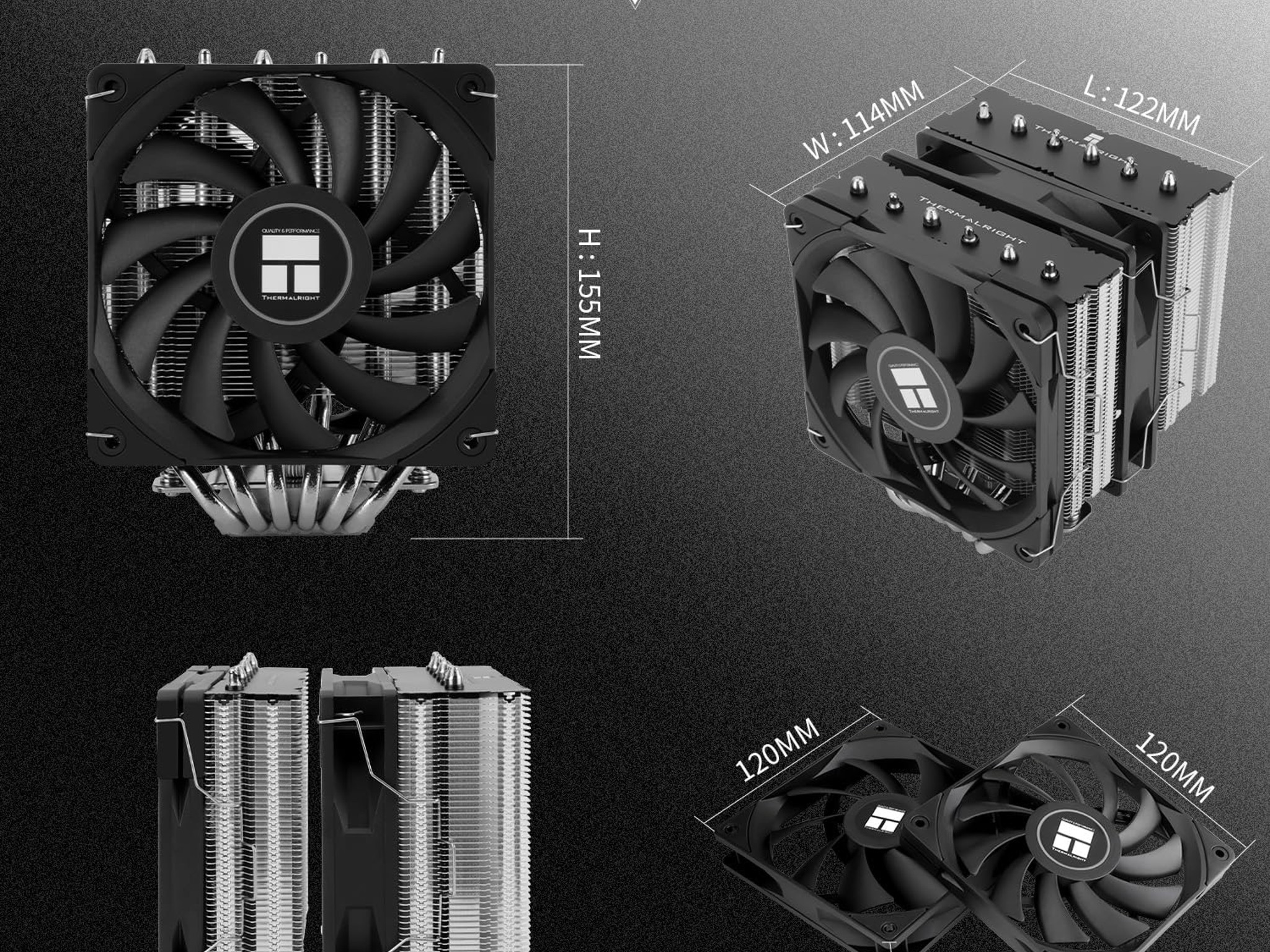 Thermalright Royal Knight 120 SE CPU Air Cooler